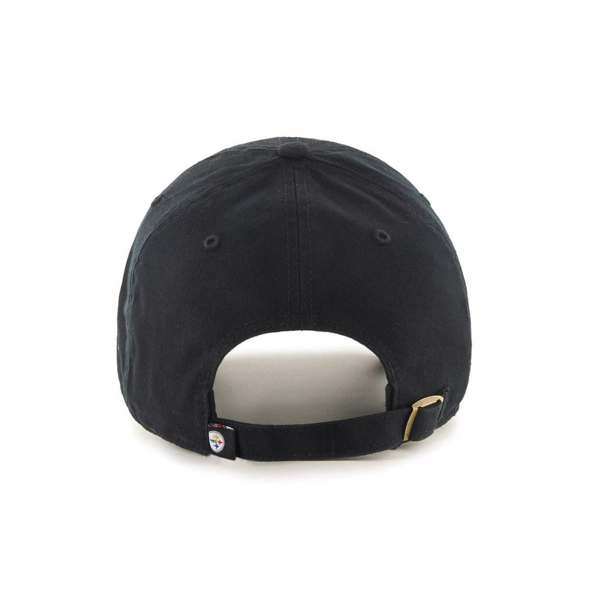 Pittsburgh Steelers '47 Brand Black Clean Up S Hat
