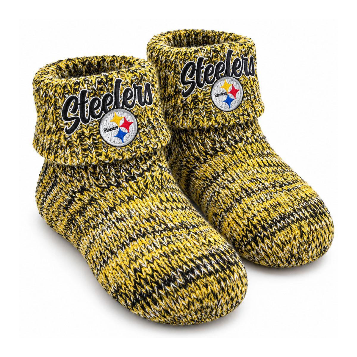 Pittsburgh Steelers Footy Slippers