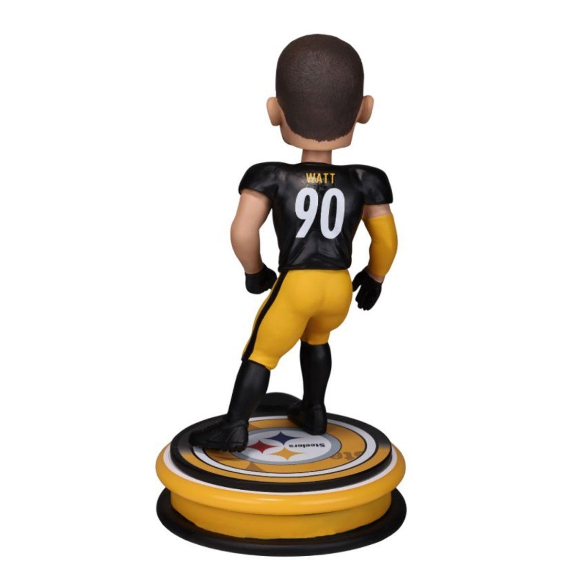 T.J. Watt #90 Pittsburgh Steelers Neon Bobblehead