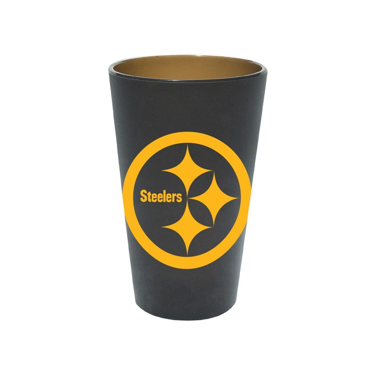 Pittsburgh Steelers Silipint Color Rush 16oz. Pint Glass