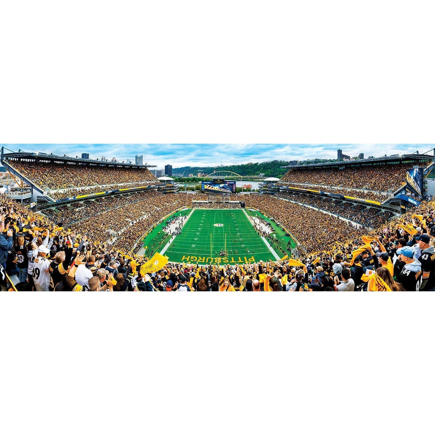 Pittsburgh Steelers 1000-Piece Panoramic Jigsaw Puzzle