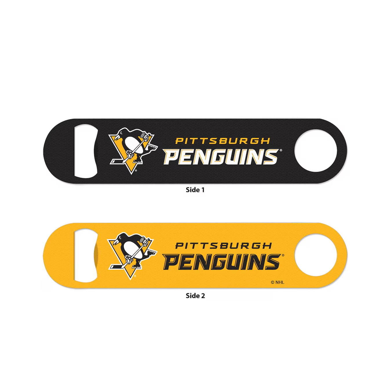 Pittsburgh Penguins 2-Sided Metal Bottle Opener