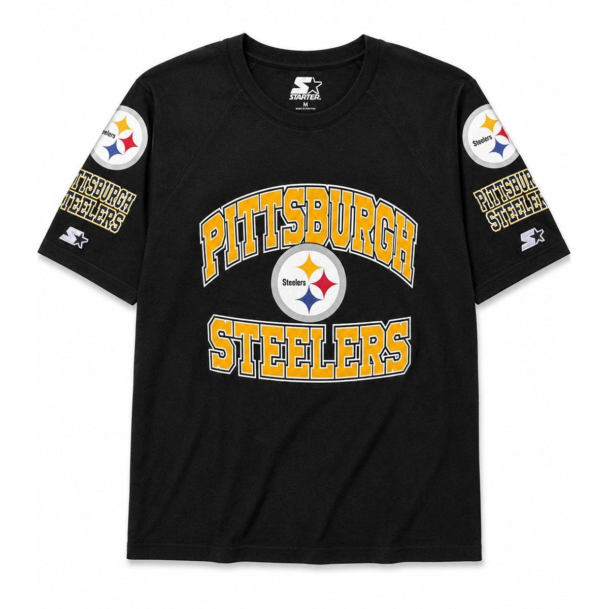 Starter Pittsburgh Steelers Tri-Logo Tee