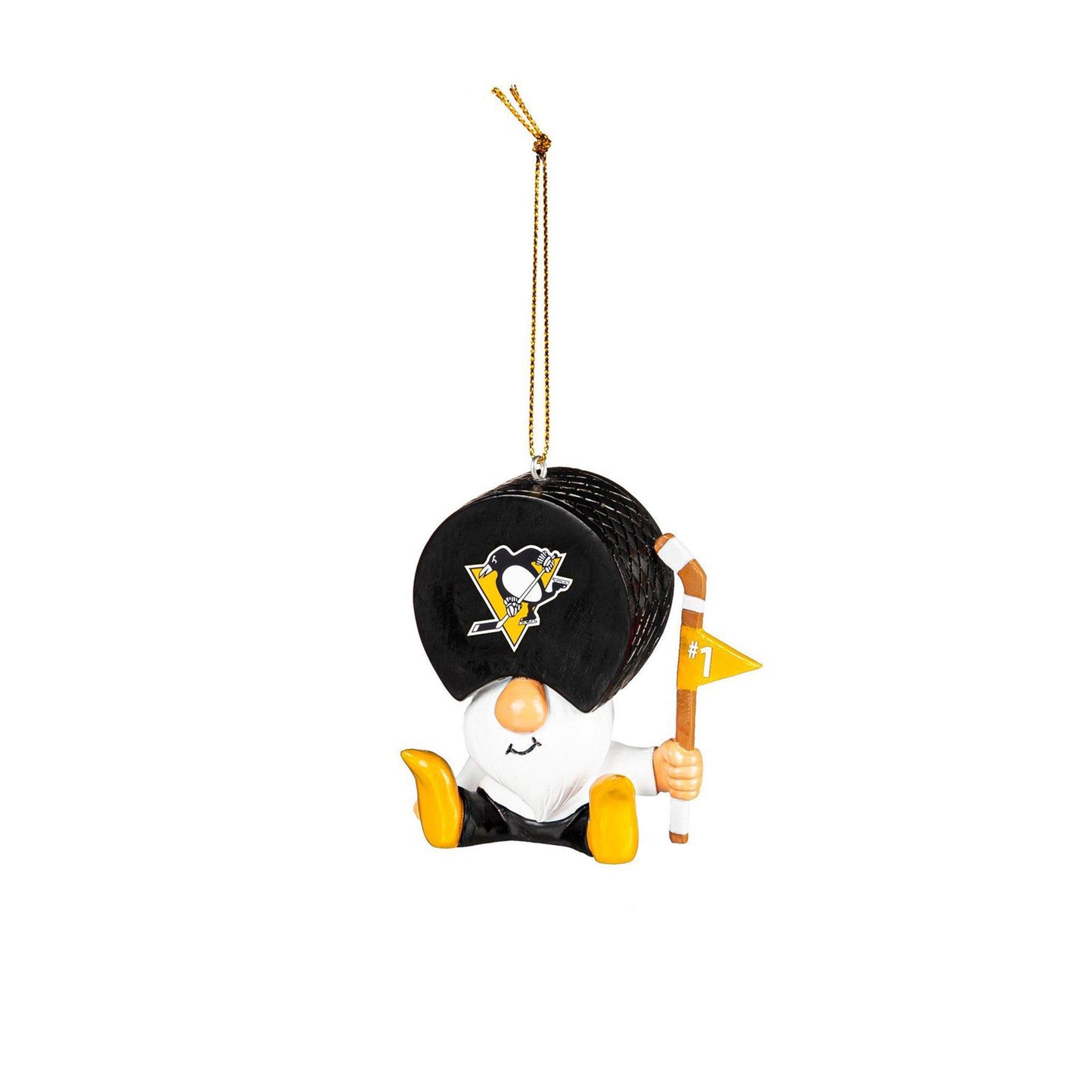 Pittsburgh Penguins Gnome Fan Puck Head
