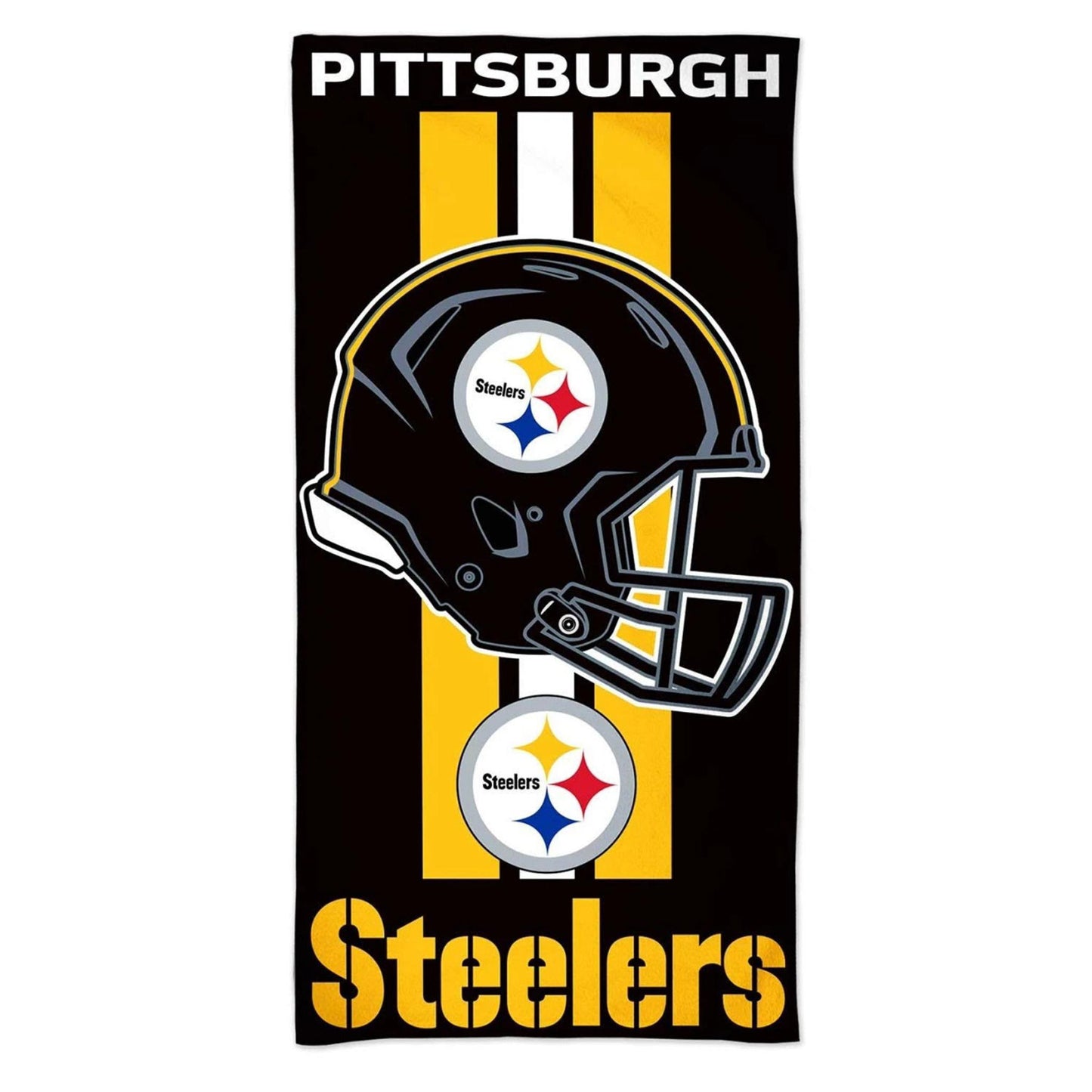 Pittsburgh Steelers 30" x 60" Helmet Beach Towel