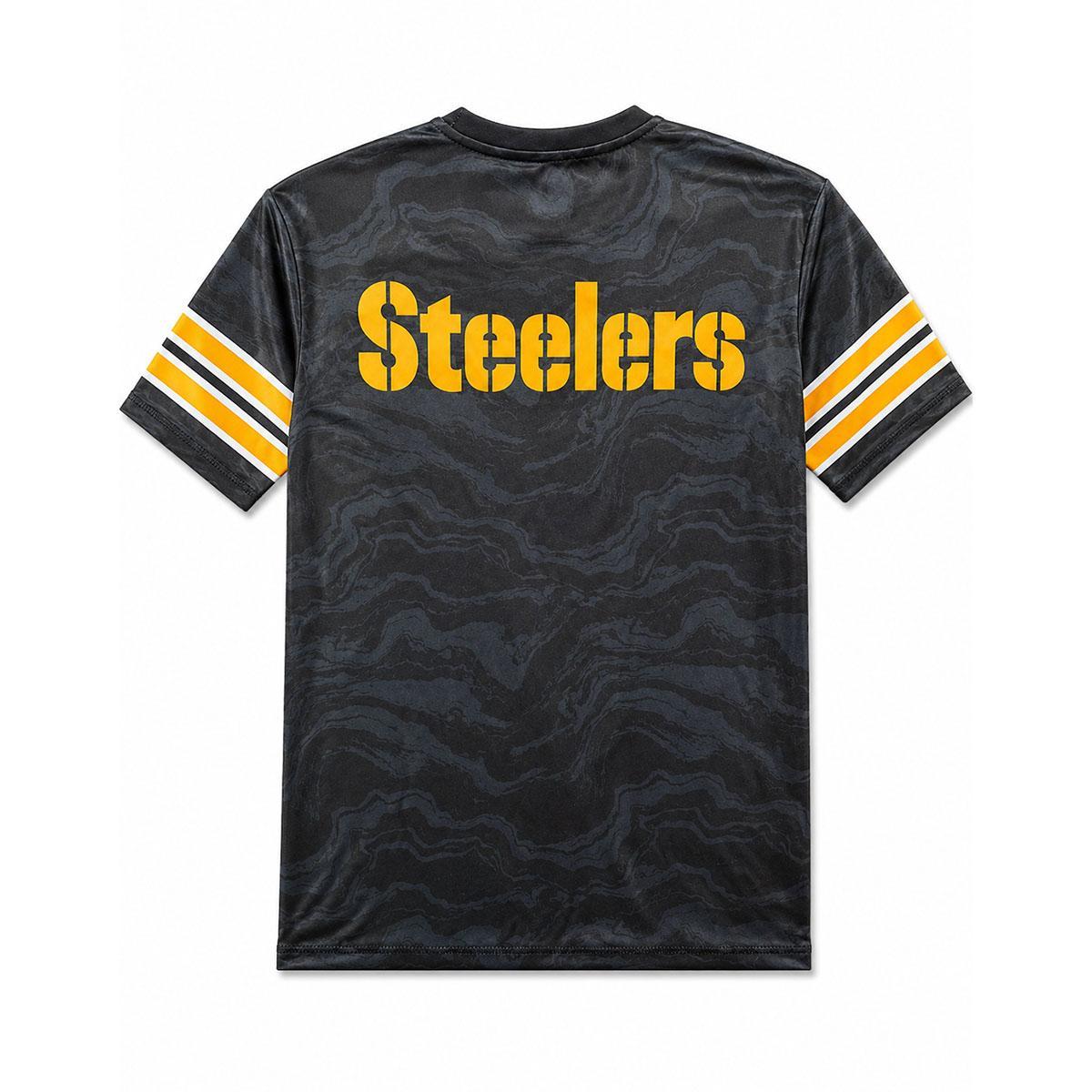 Pittsburgh Steelers Youth Wave Sublimated Tee