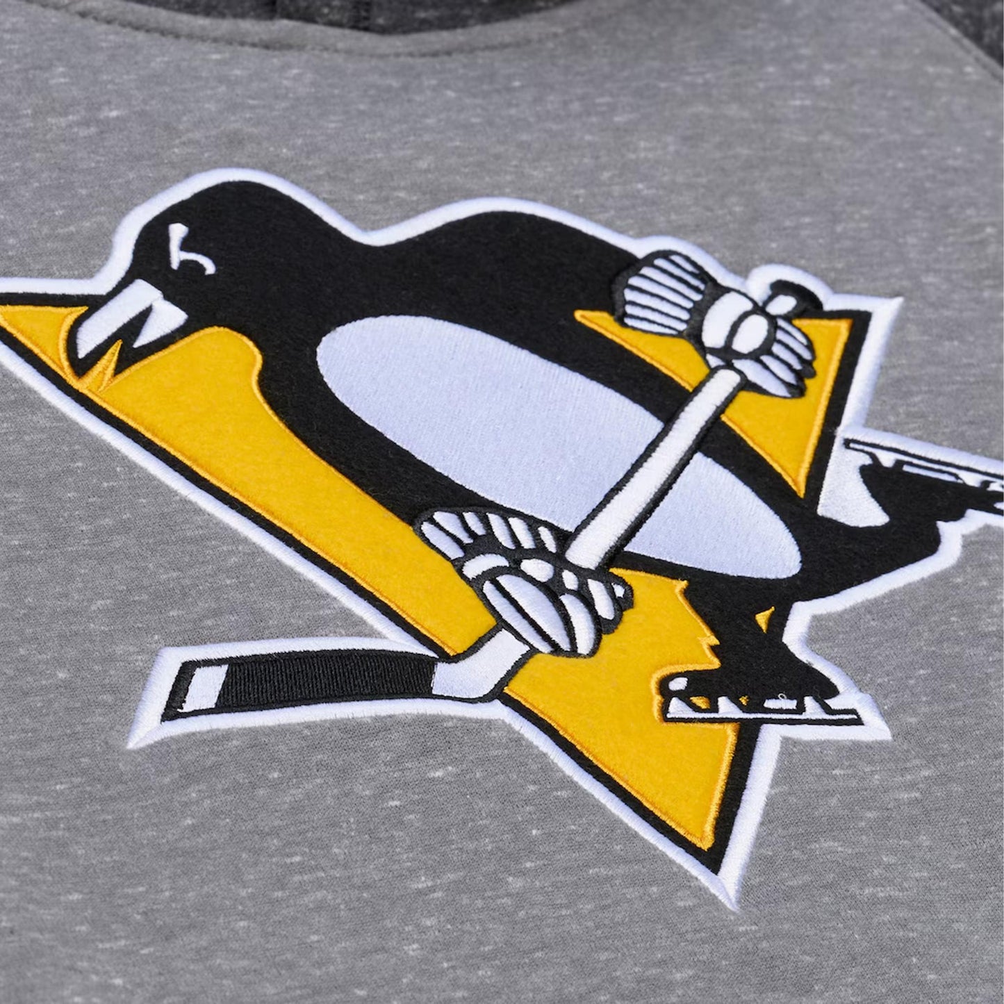Pittsburgh Penguins Gray/Black Winning Streak Fleece Hoodie