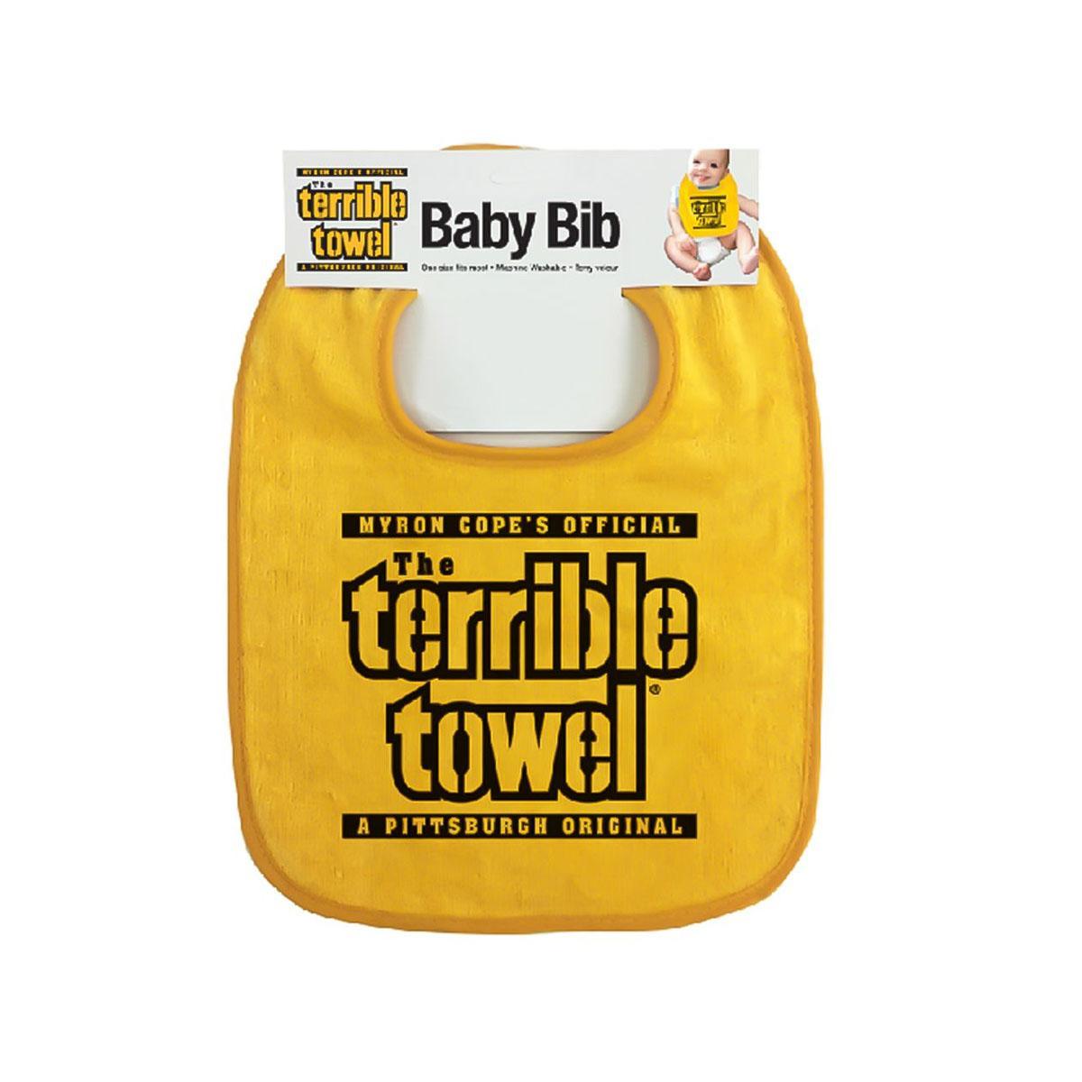 Pittsburgh Steelers Terrible Towel Baby Bib
