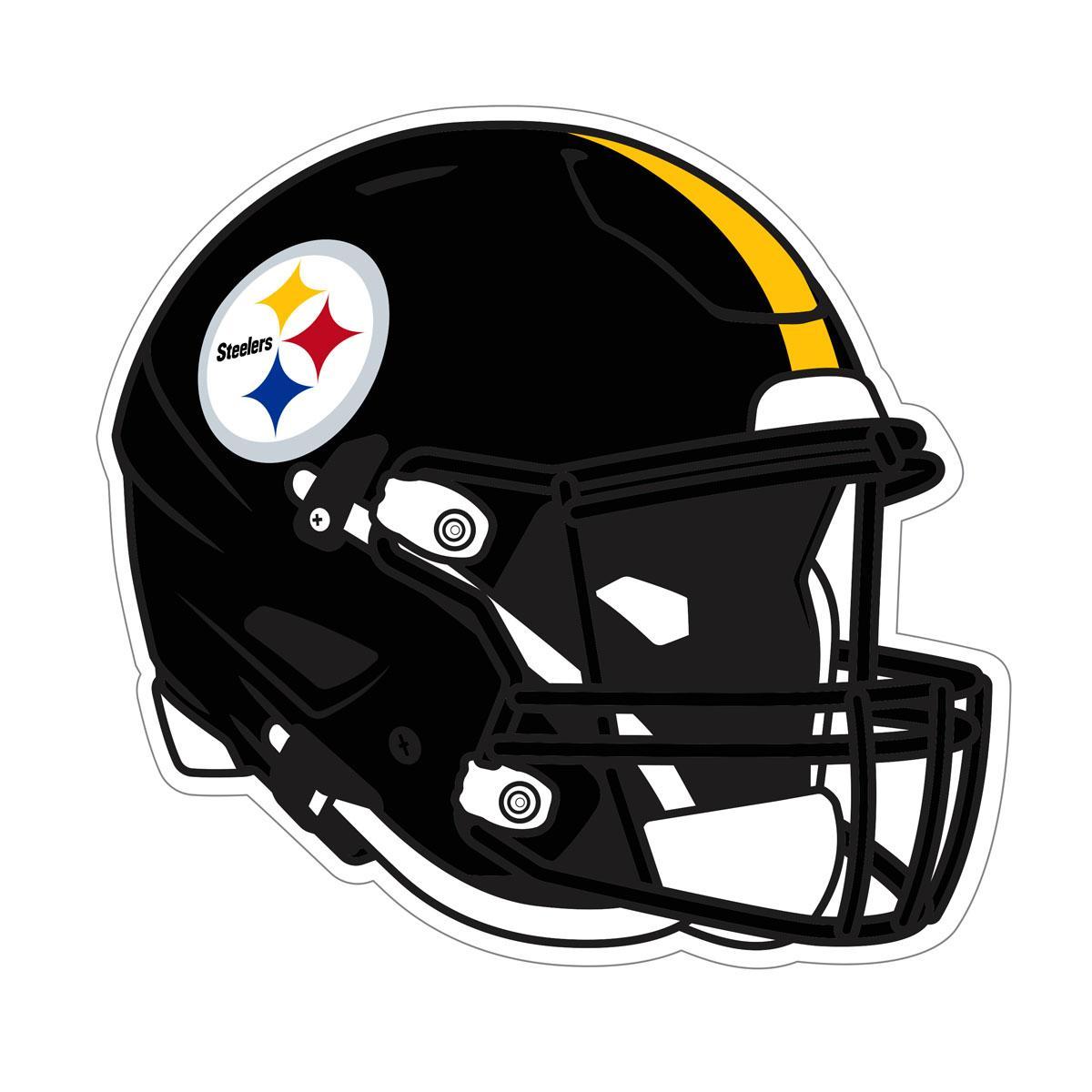 Pittsburgh Steelers Helmet Auto Decal