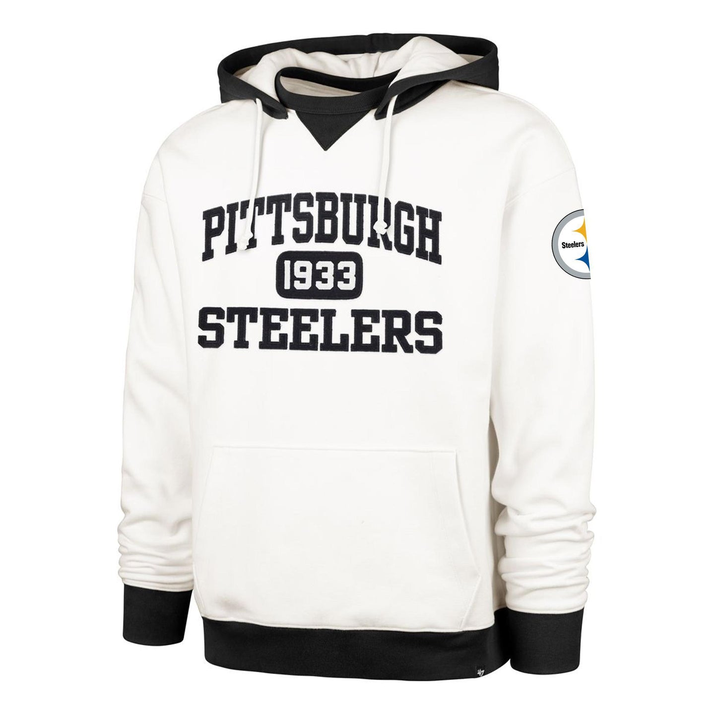 Pittsburgh Steelers '47 Historic Skipper Heavyweight Pullover Fleece Hoodie