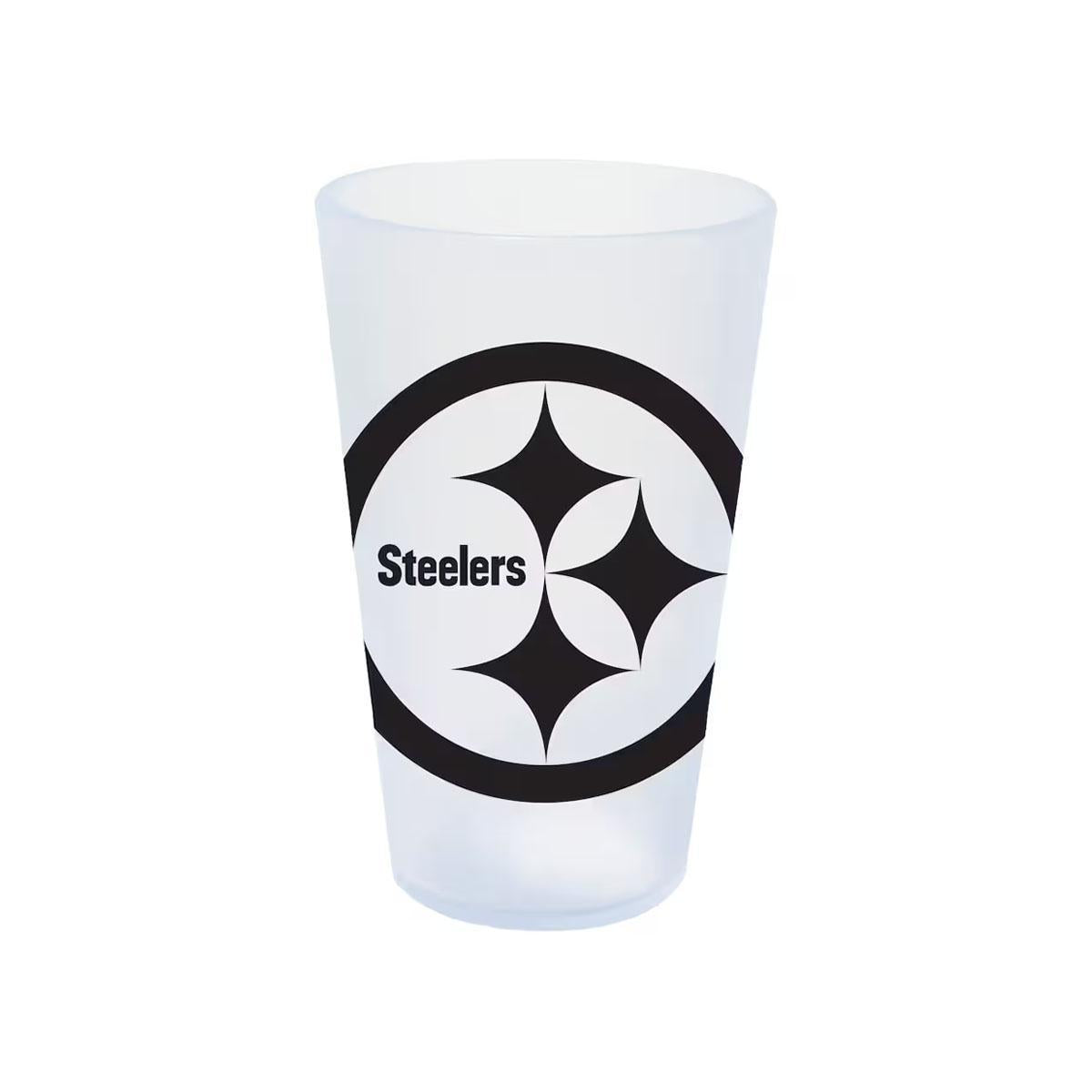 Pittsburgh Steelers Silipint Icicle 16oz. Pint Glass