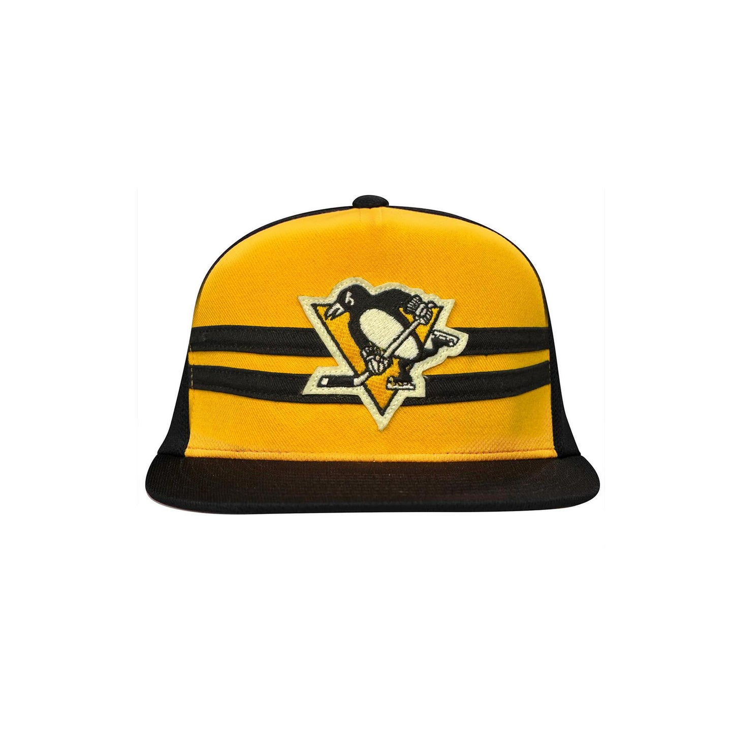Pittsburgh Penguins Double Stripe Snapback Hat