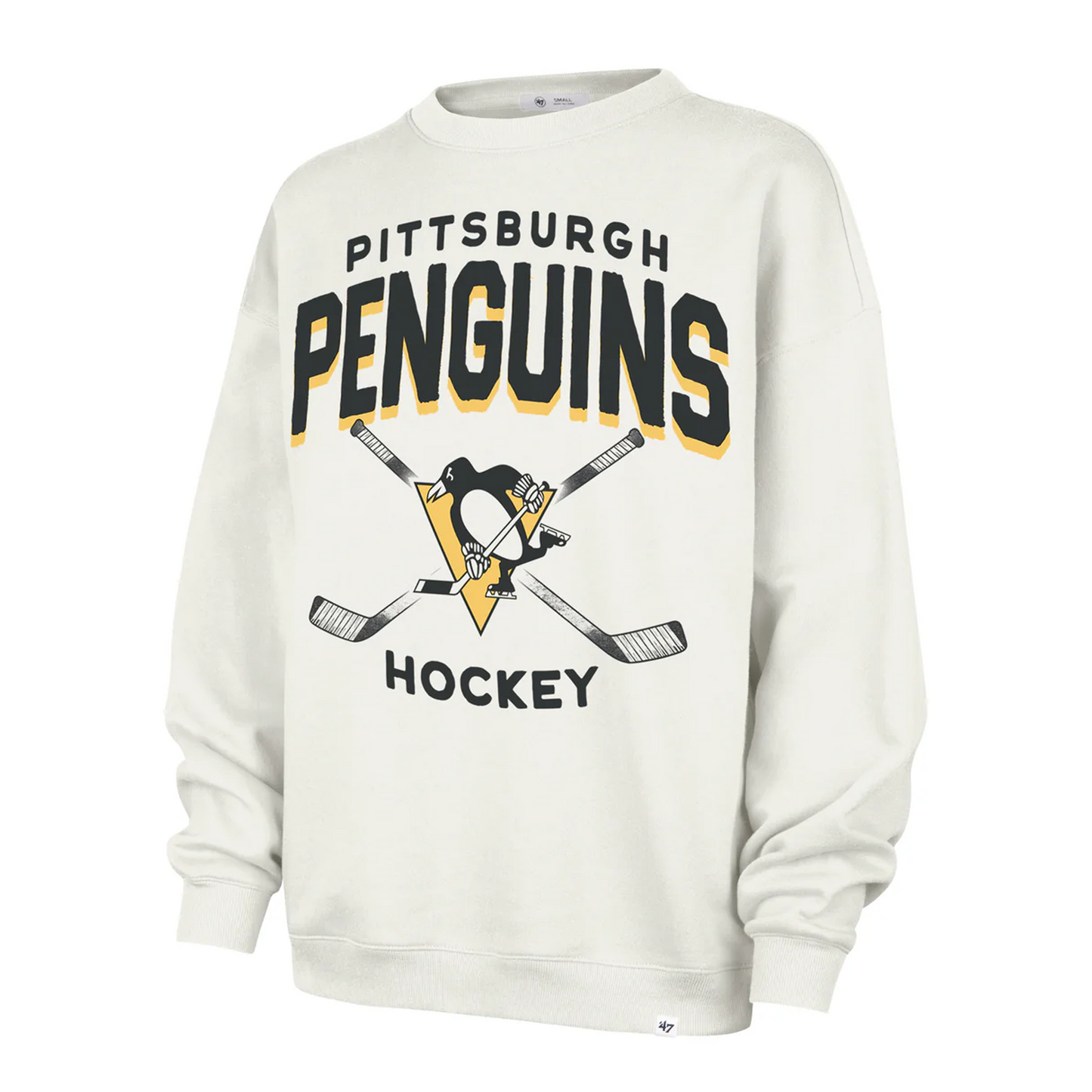 Pittsburgh Penguins Women's Arch Cloud ’47 Oversized Crew