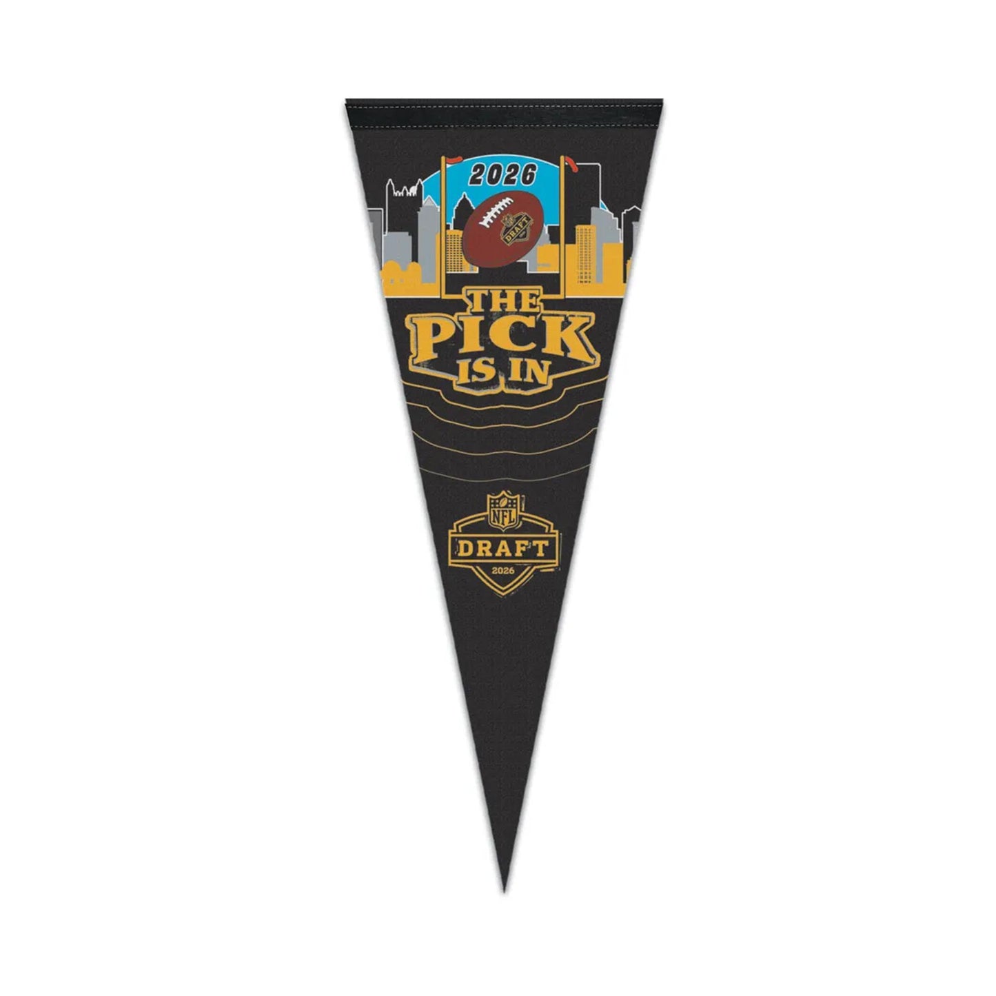 NFL Draft Goalpost Premium Pennant 12" x 30"