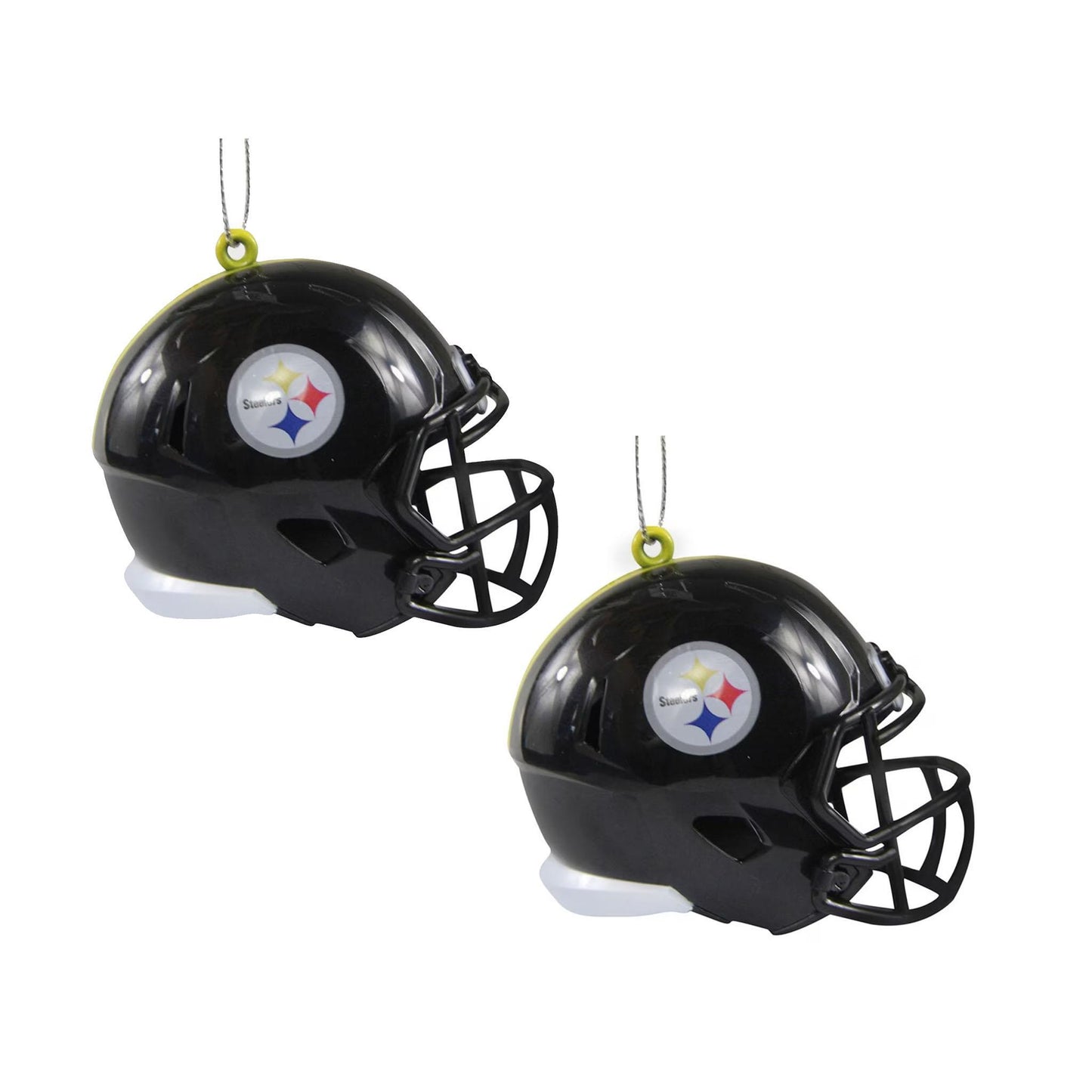 Pittsburgh Steelers Helmet Ornament 2-Pack