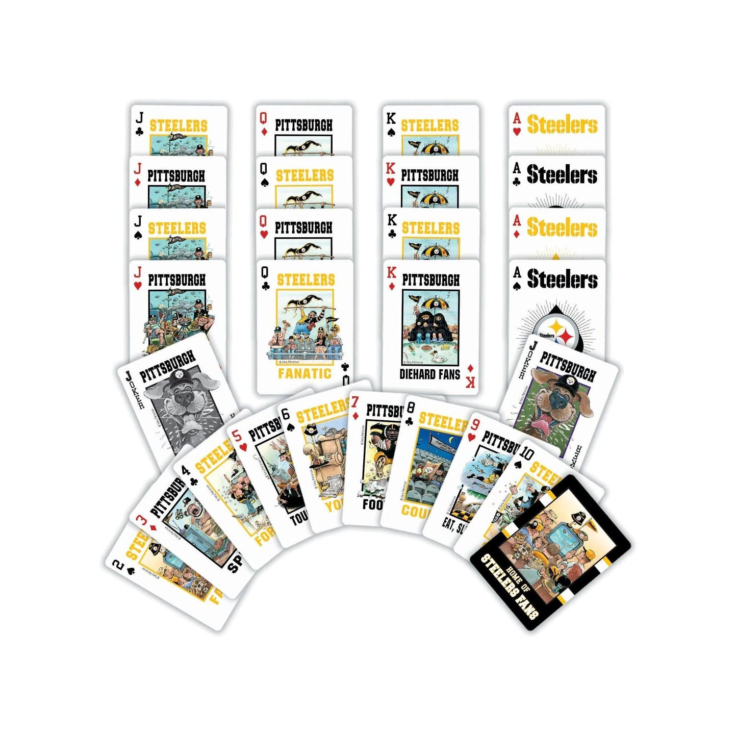 Pittsburgh Steelers Fan Deck Playing Cards