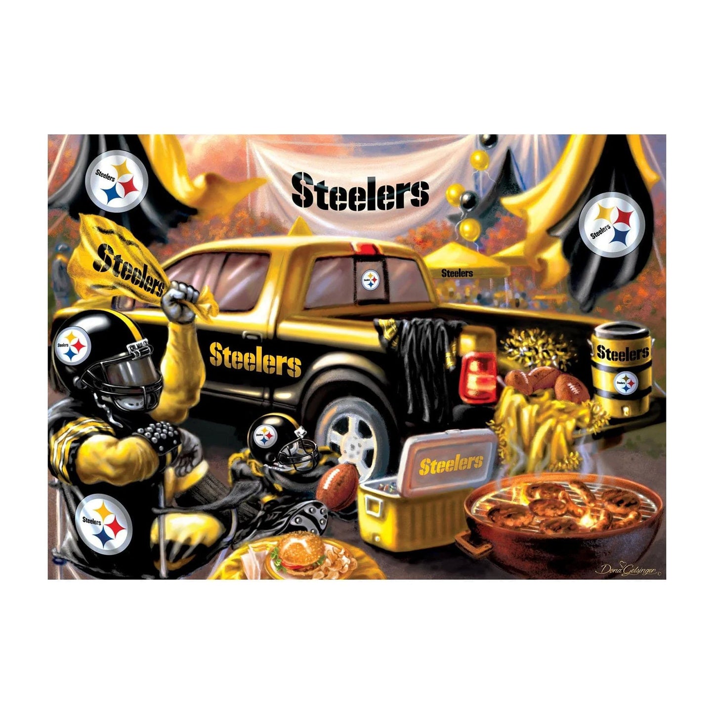Pittsburgh Steelers Gameday 1000-Piece Jigsaw Puzzle
