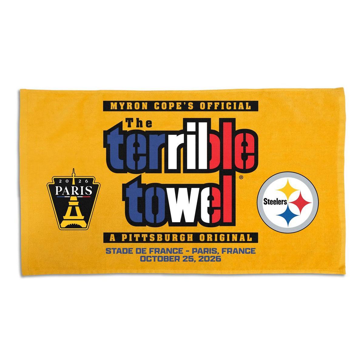 Pittsburgh Steelers Paris Gameday English Terrible Towel