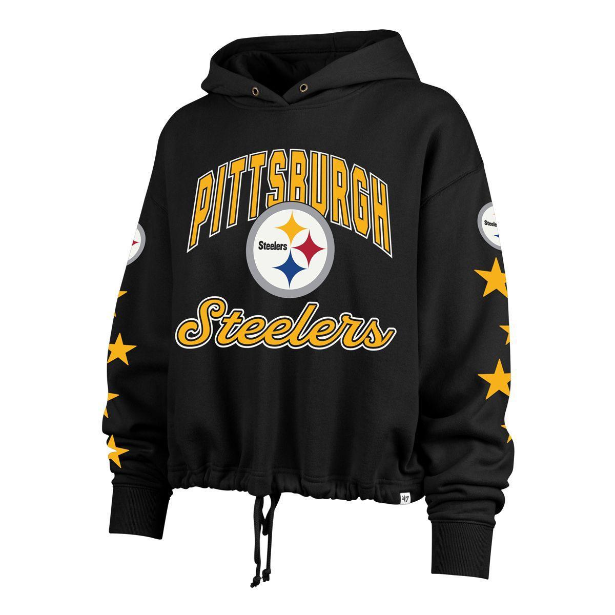 Pittsburgh Steelers Women's '47 Brand Starry-Eyed Venice Hoodie