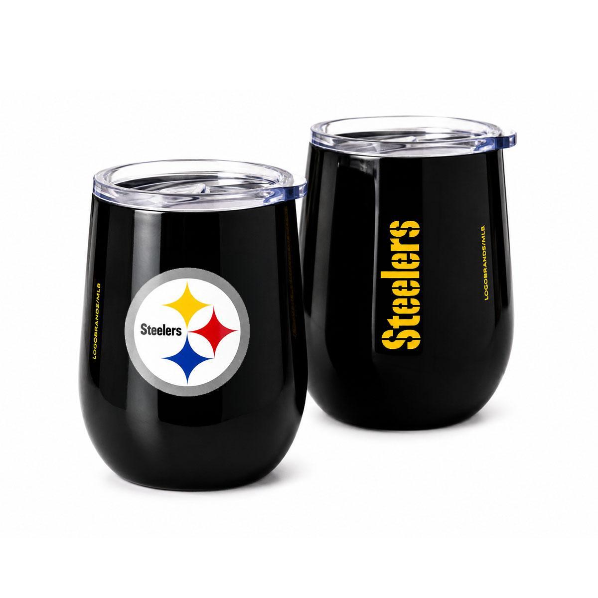 Pittsburgh Steelers 16oz Gameday Stainless Steel Tumbler