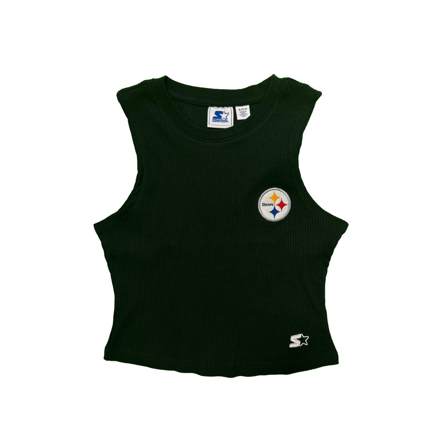 Starter Pittsburgh Steelers Women's Ribbed Baby Tank