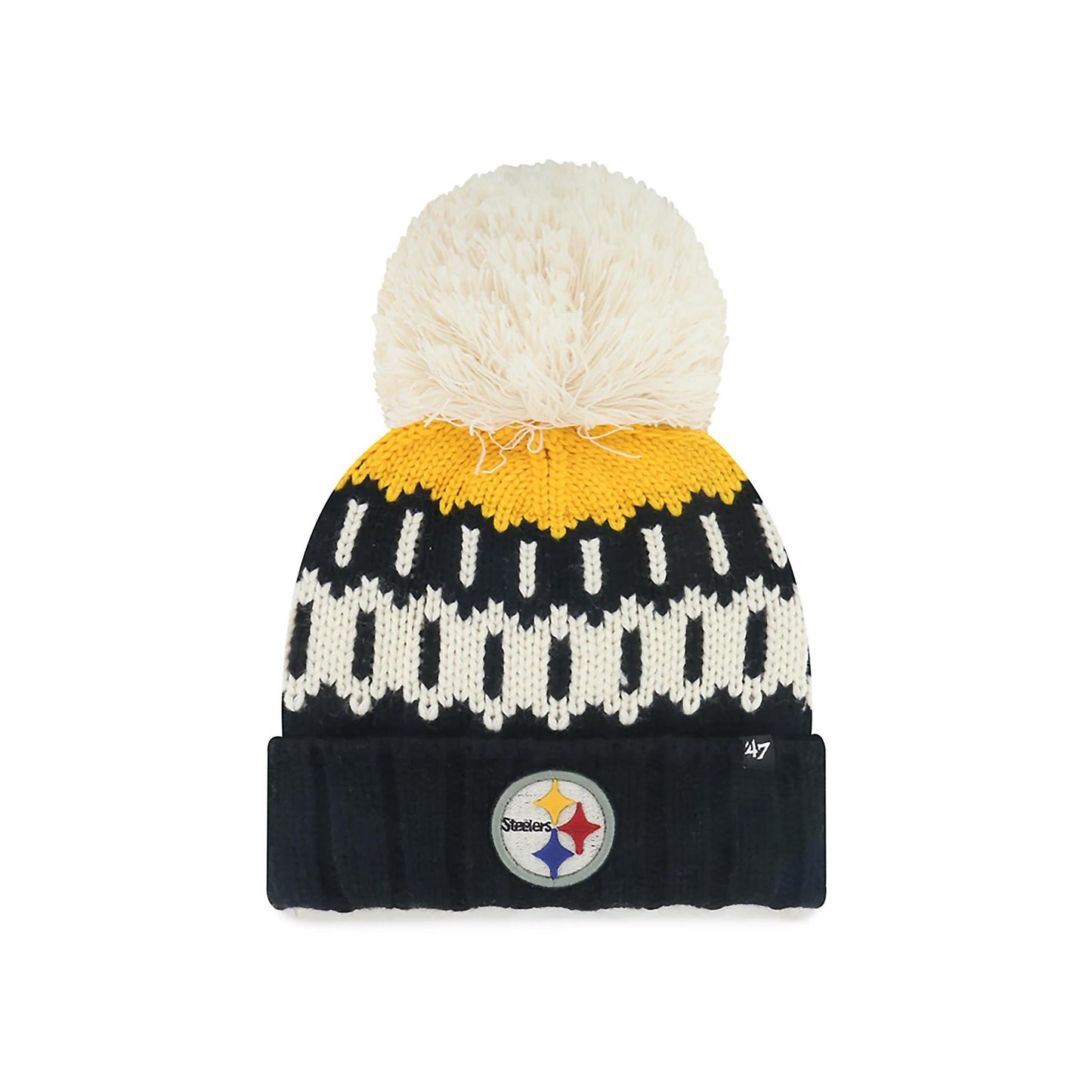 Pittsburgh Steelers '47 Felicity Cuff Knit Beanie