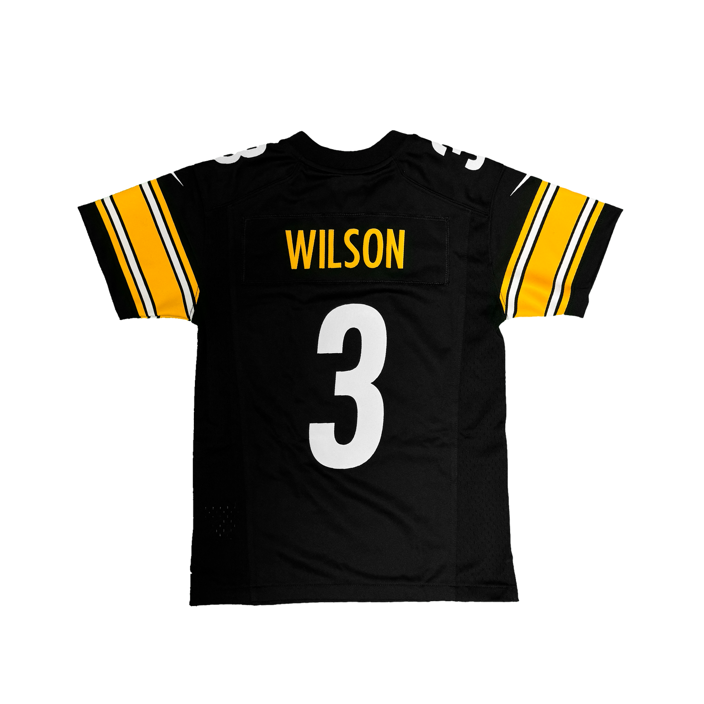 Youth Pittsburgh Steelers Russell Wilson Nike Black Game Jersey