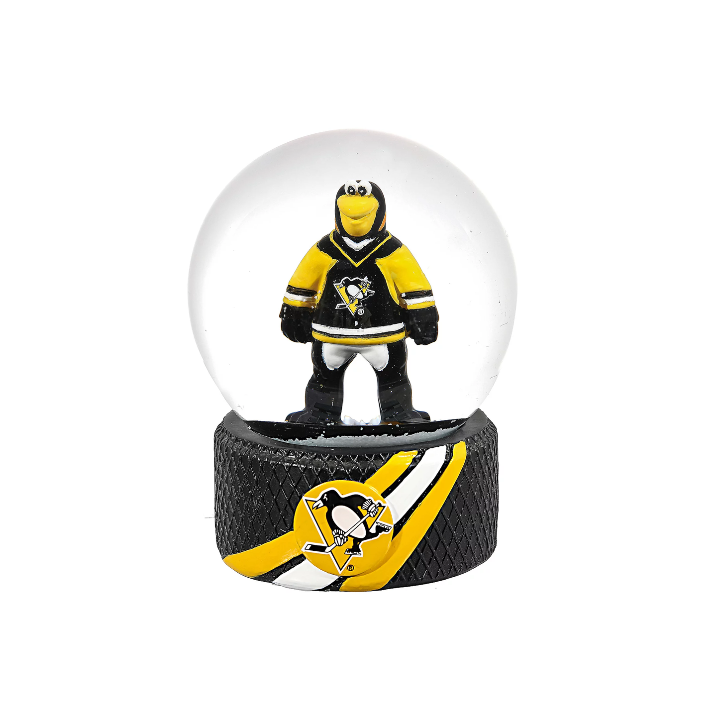 Pittsburgh Penguins Mascot Glass Water Snow Globe