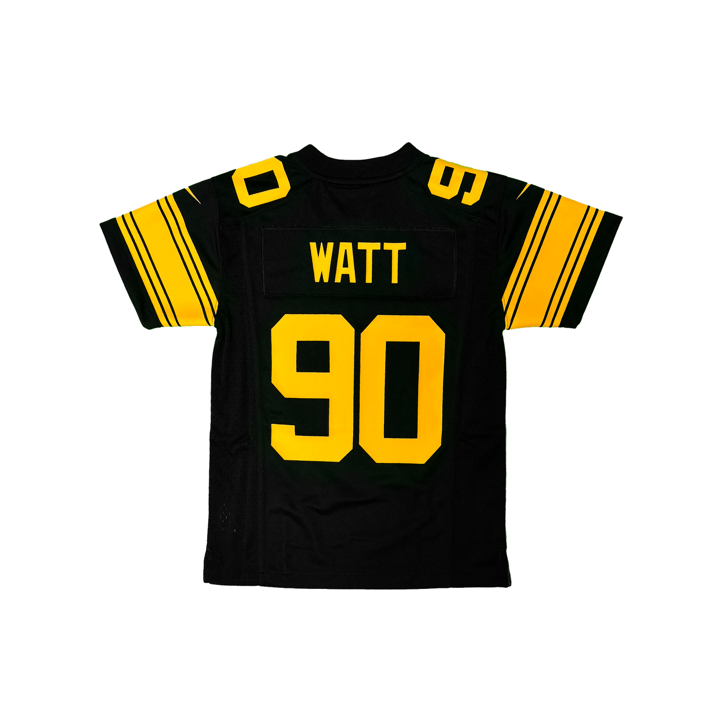 Youth Pittsburgh Steelers T.J. Watt Nike Black Color Rush Game Jersey