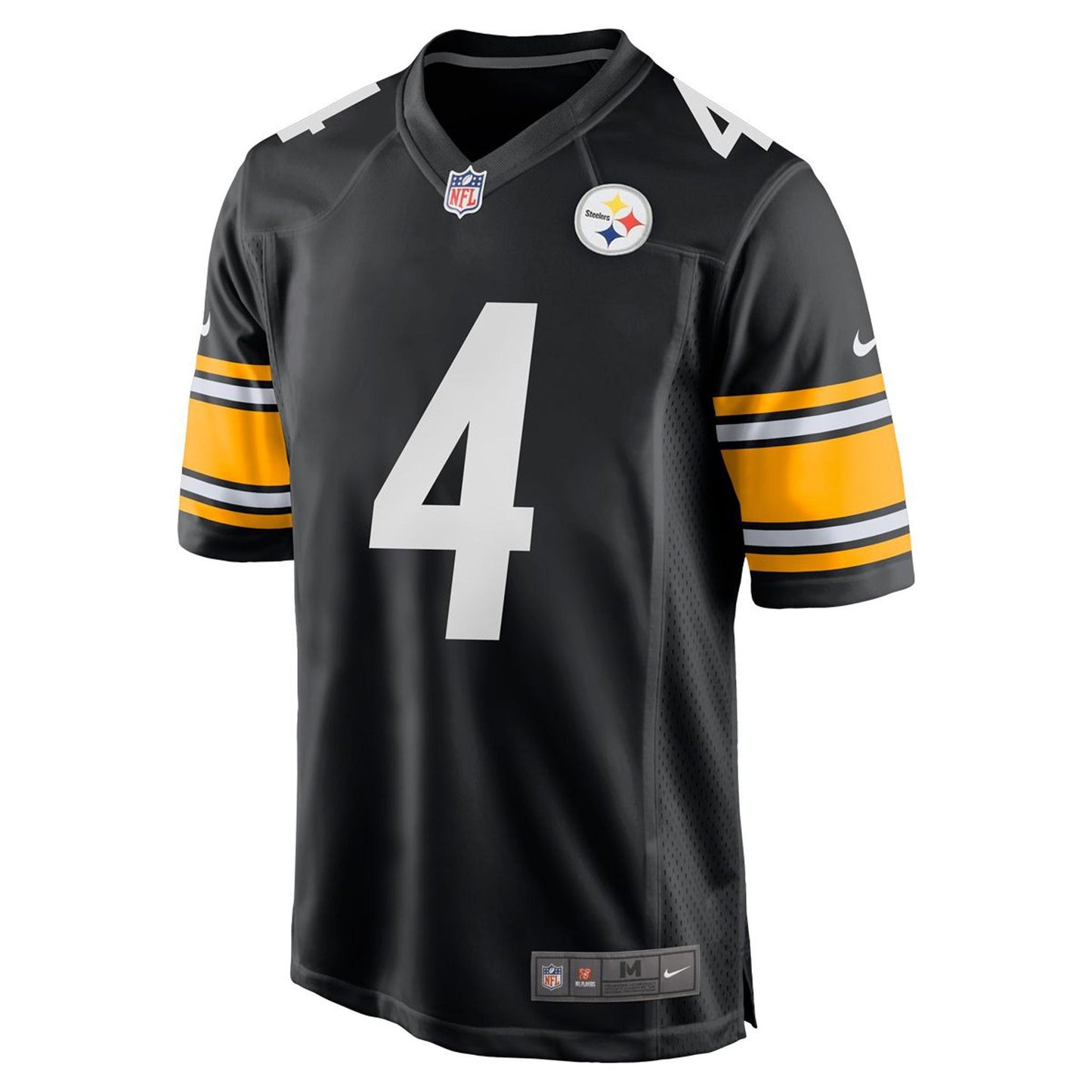 DK Metcalf #4 Pittsburgh Steelers Men's Replica Home Jersey