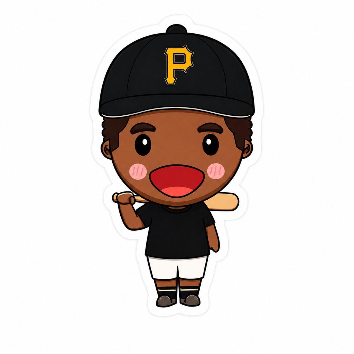Pittsburgh Pirates Player 3" Sticker