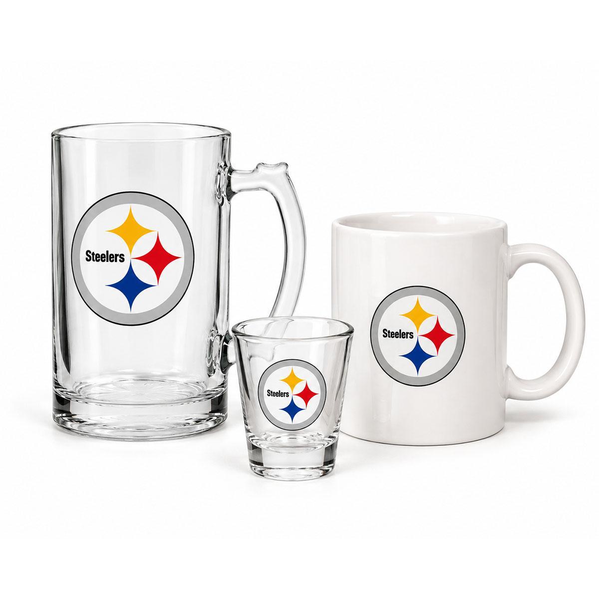 Pittsburgh Steelers Drinkware Gift Set