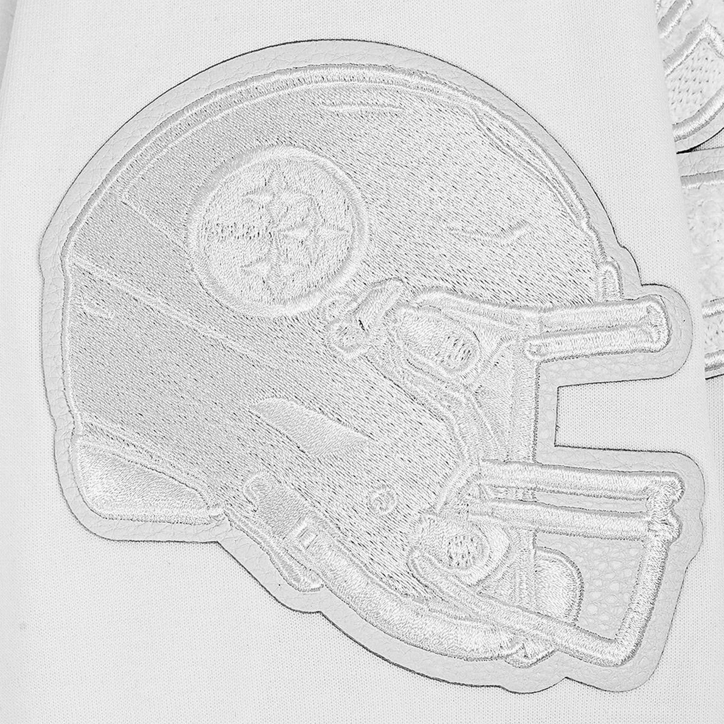 Pittsburgh Steelers Men's Pro Standard White Out Pullover Hoodie