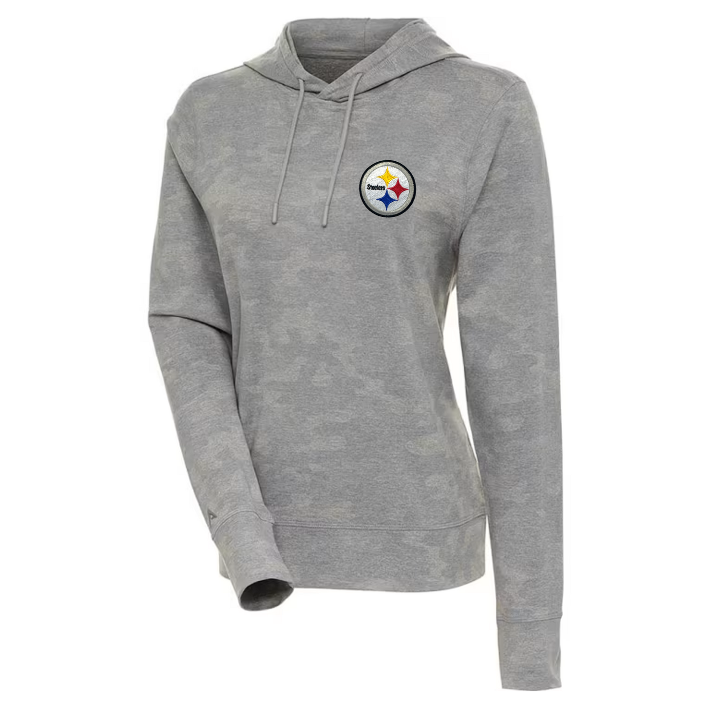 Pittsburgh Steelers Antigua Women's Respite Cropped Hoodie