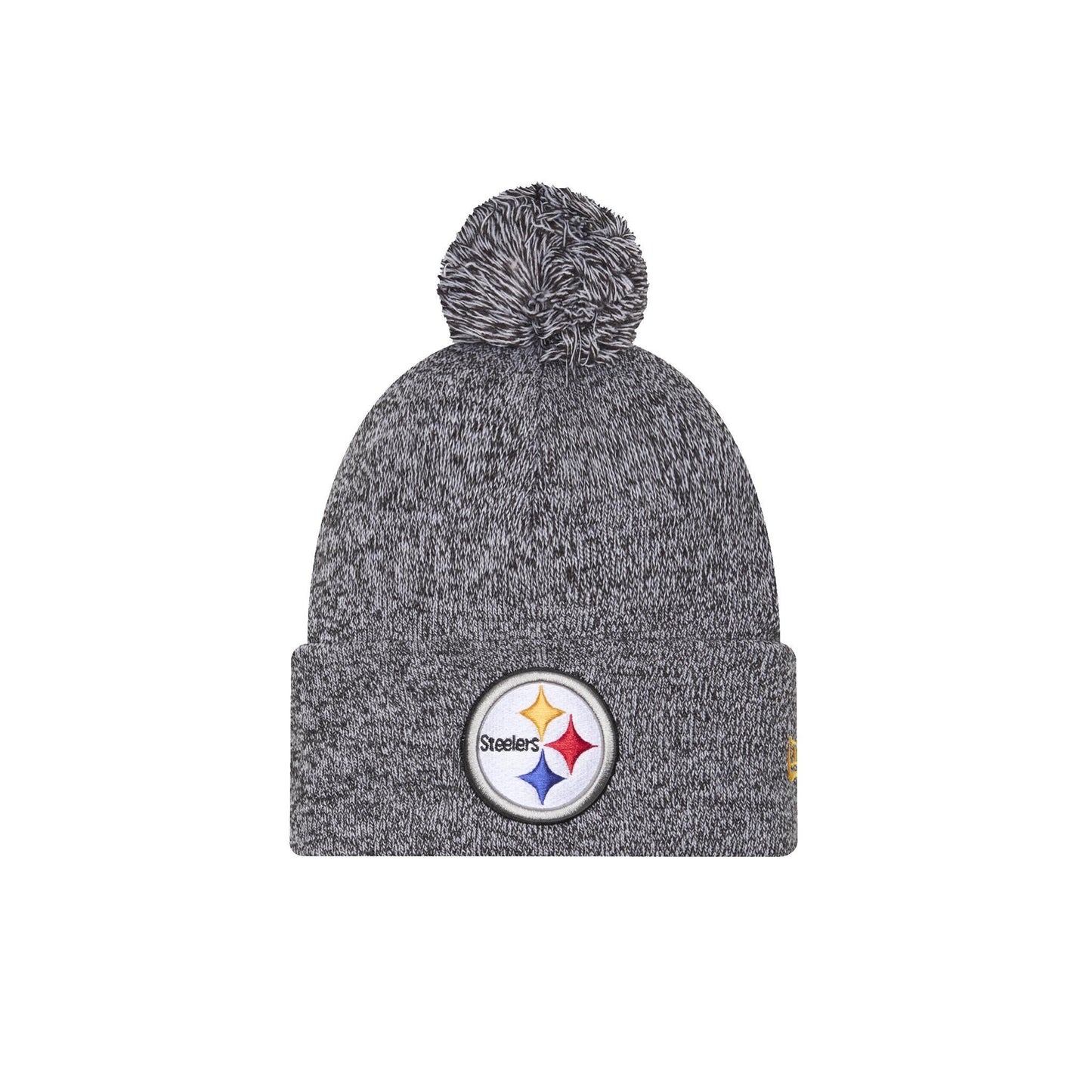 Pittsburgh Steelers New Era Marled Knit Pom Beanie