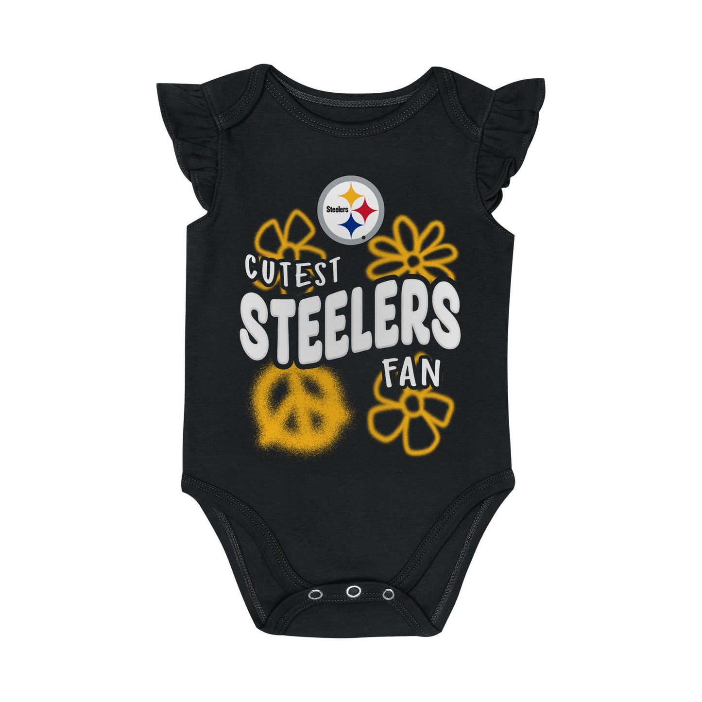 Pittsburgh Steelers 2-Piece Creeper Set