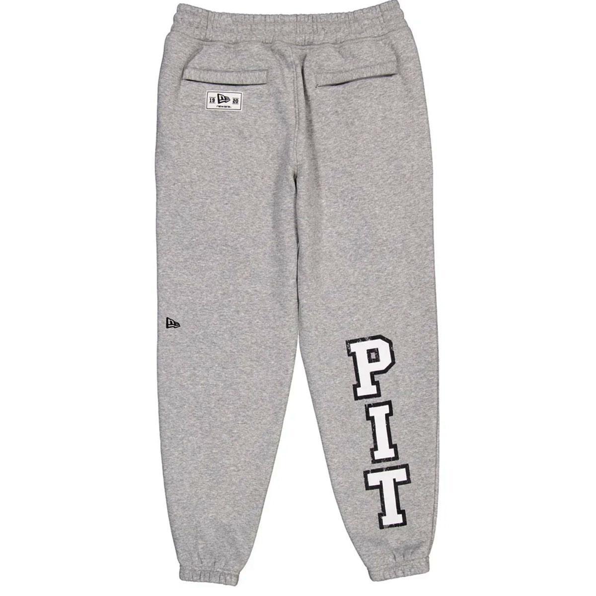 New Era Pittsburgh Steelers Heather Gray Varsity Sweatpants