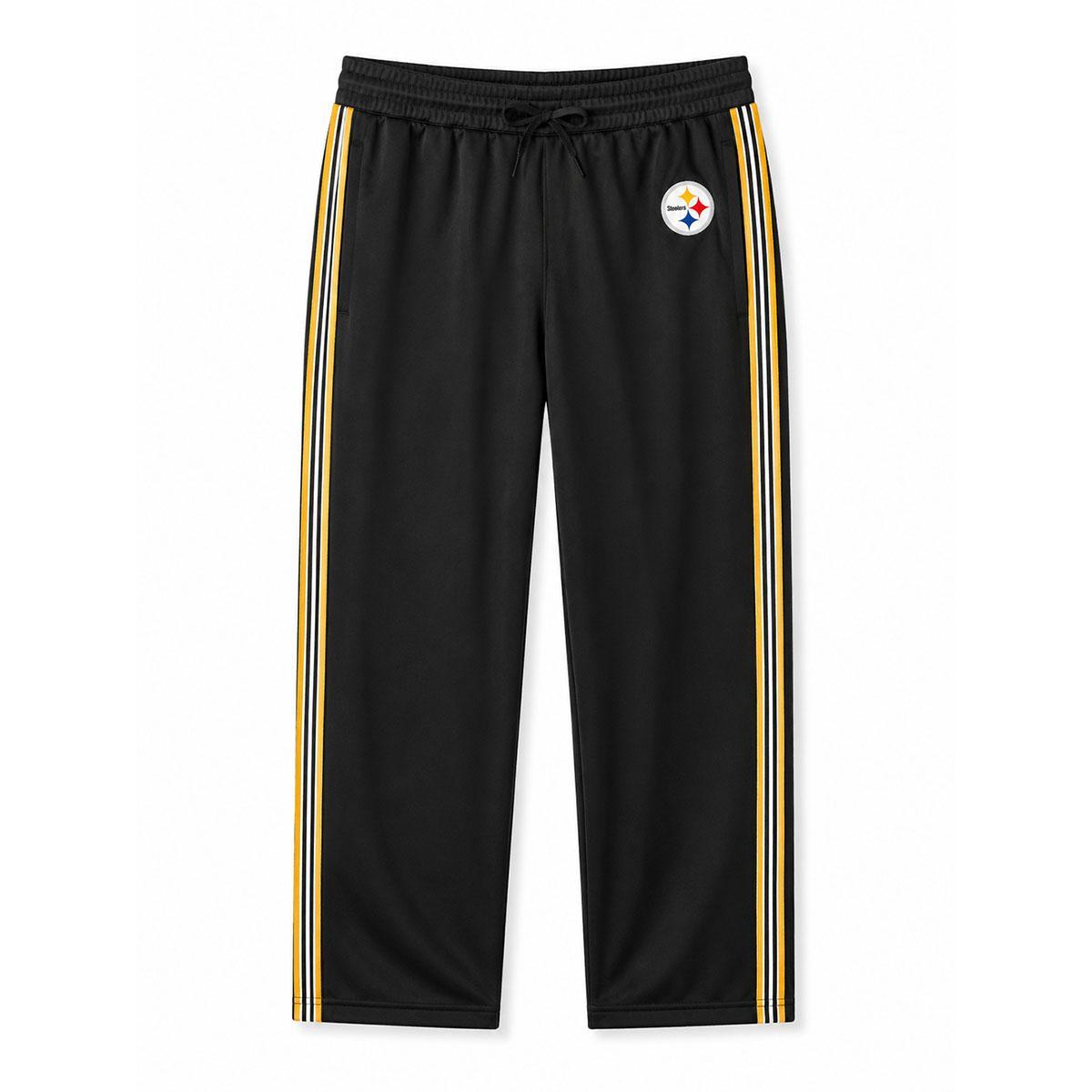 Pittsburgh Steelers Wide Leg Black Lounge Pants