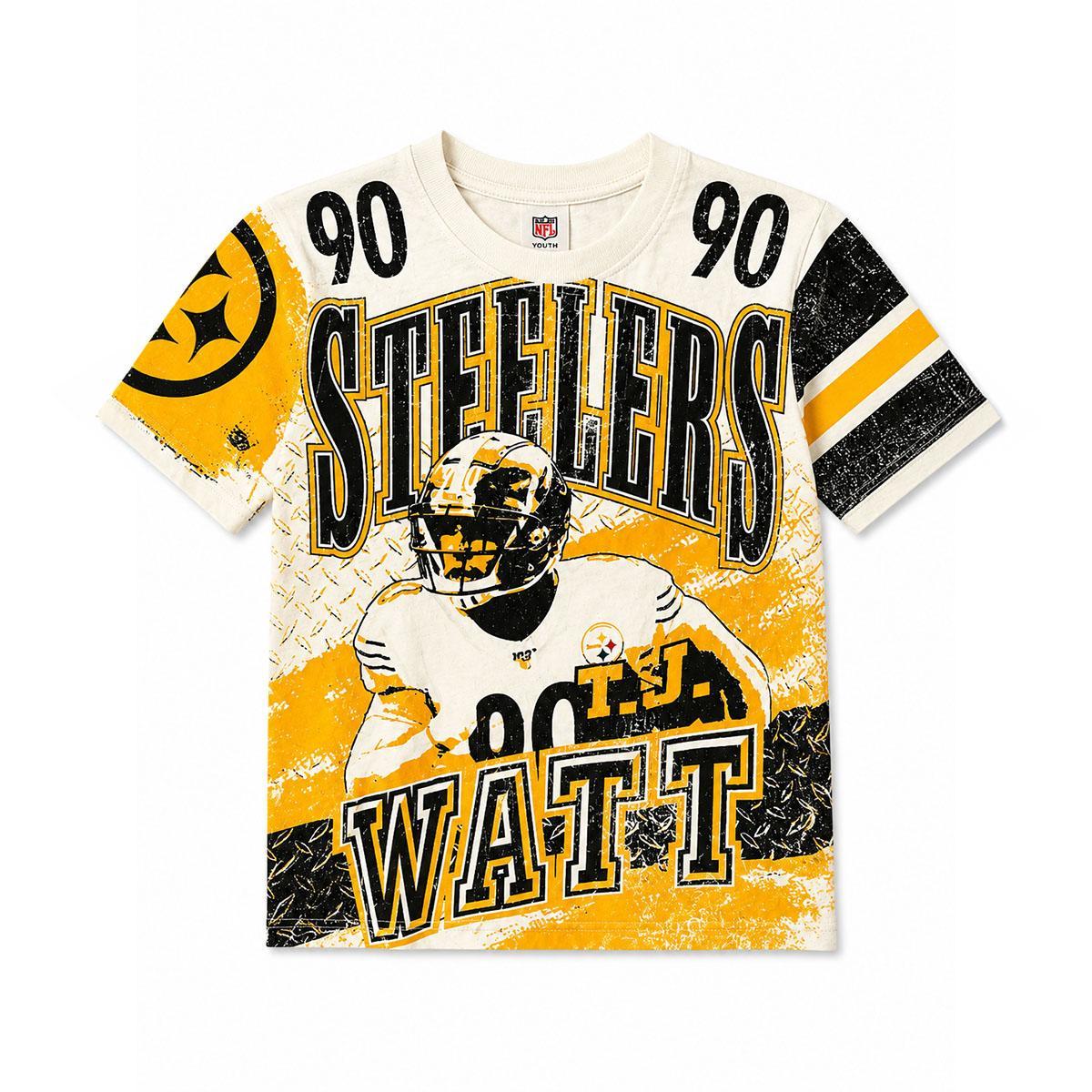 Pittsburgh Steelers Youth T.J. Watt Tee