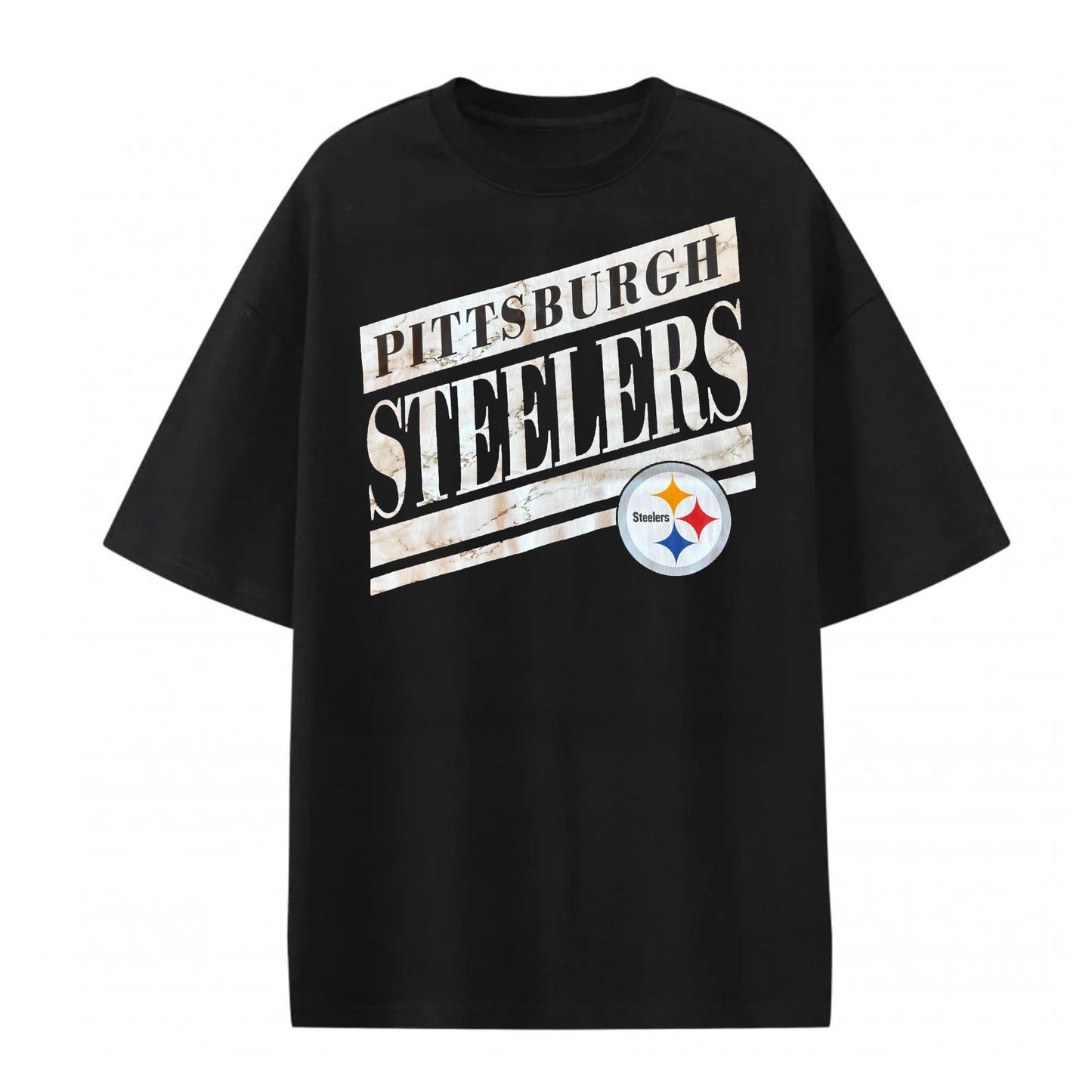 Pittsburgh Steelers MSX Marble Tee