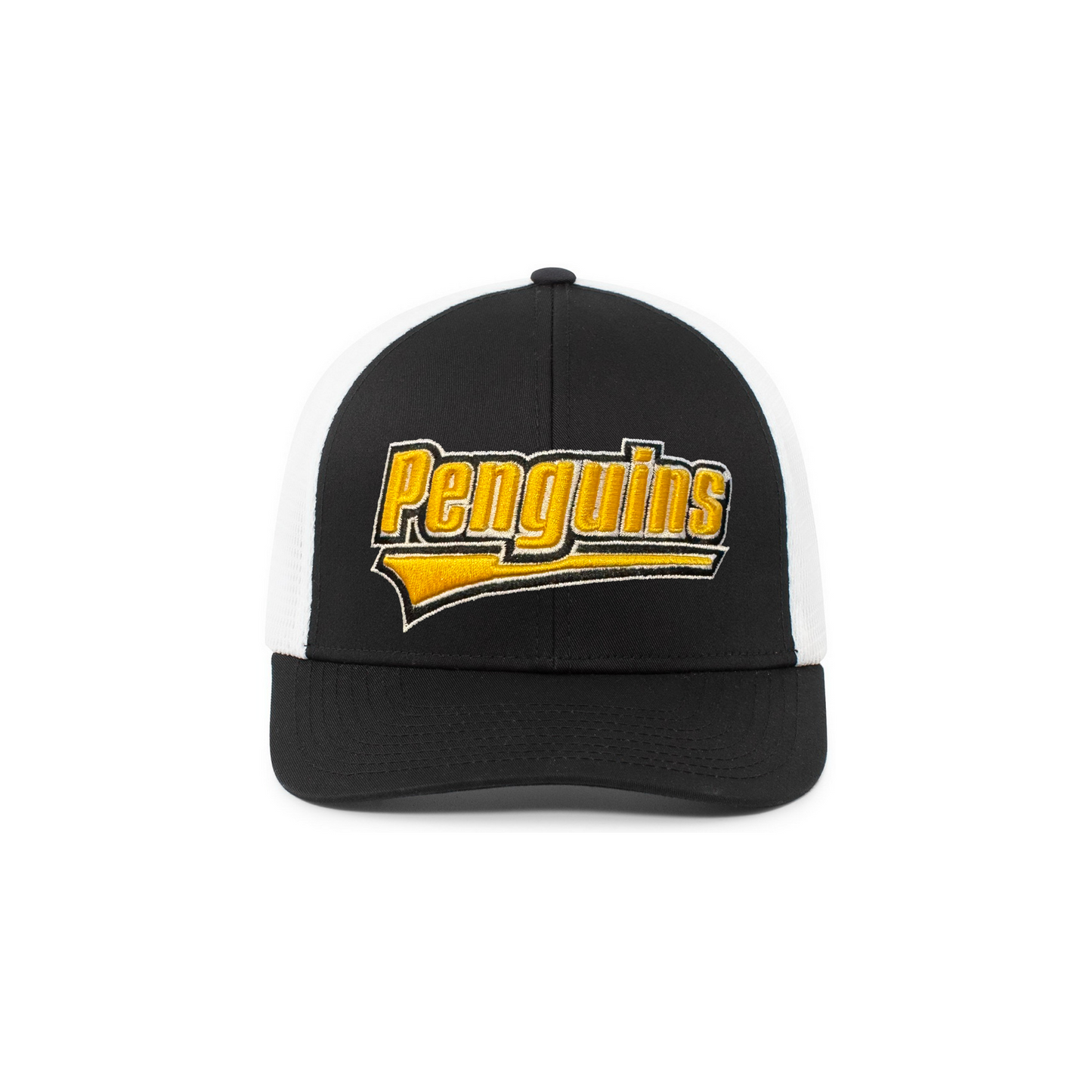 Starter Pittsburgh Penguins Black & White Trucker