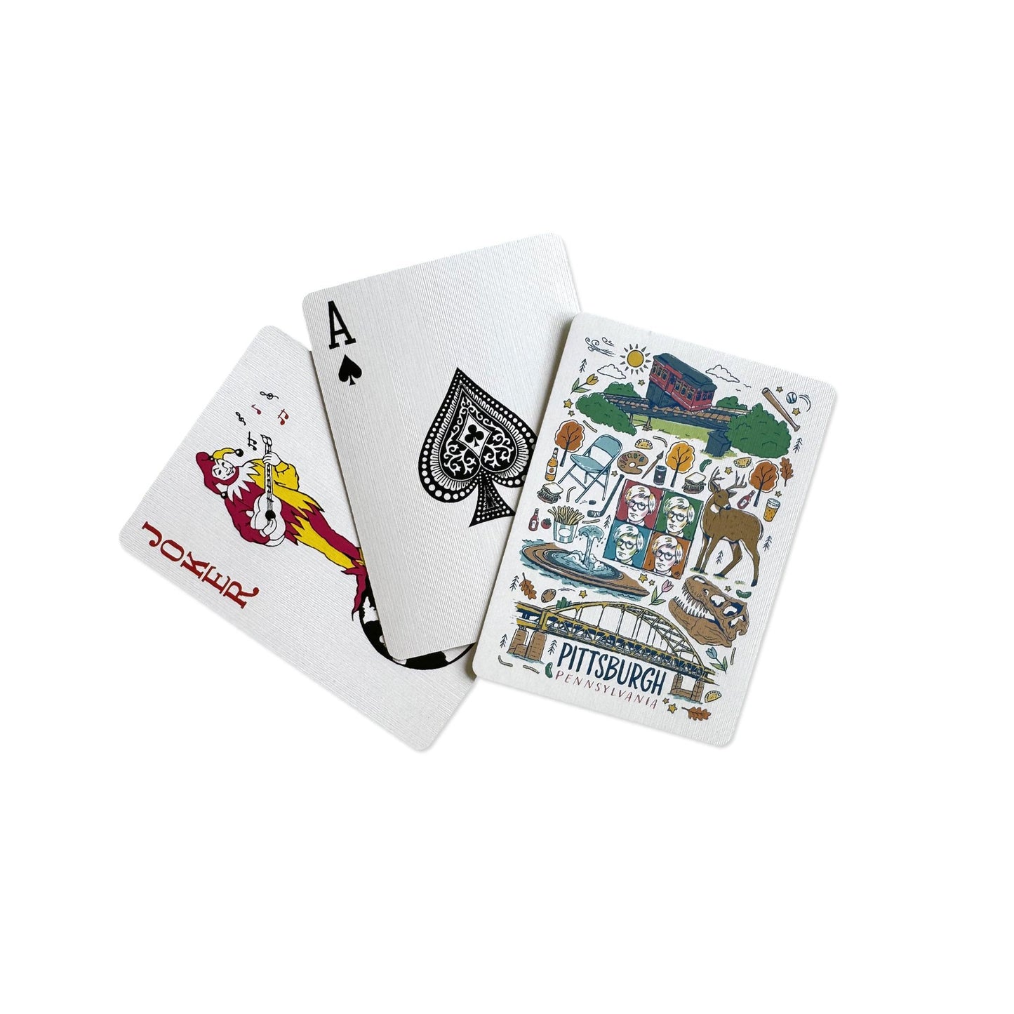 Pittsburgh Collage Playing Cards