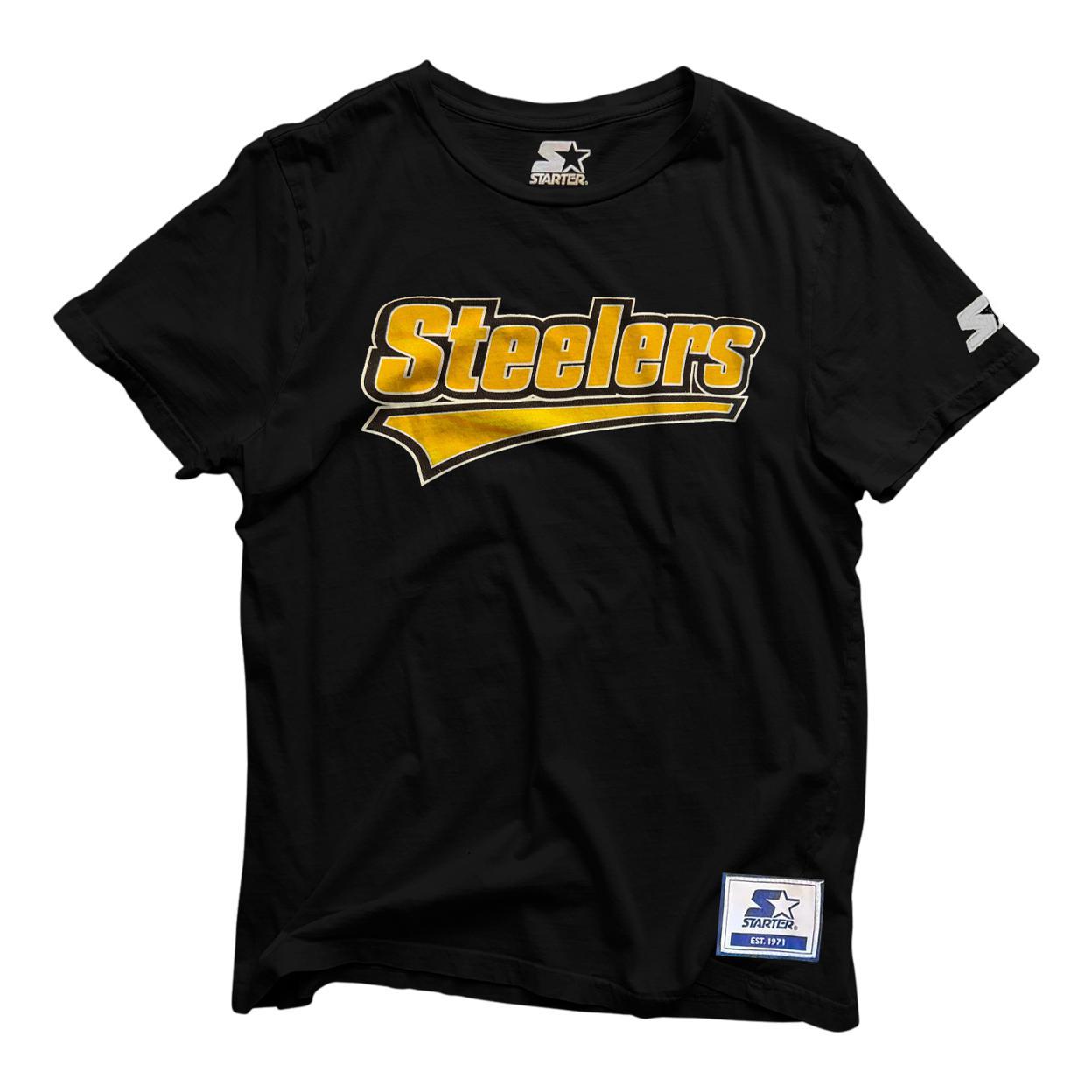 Pittsburgh Steelers Starter Black Tee