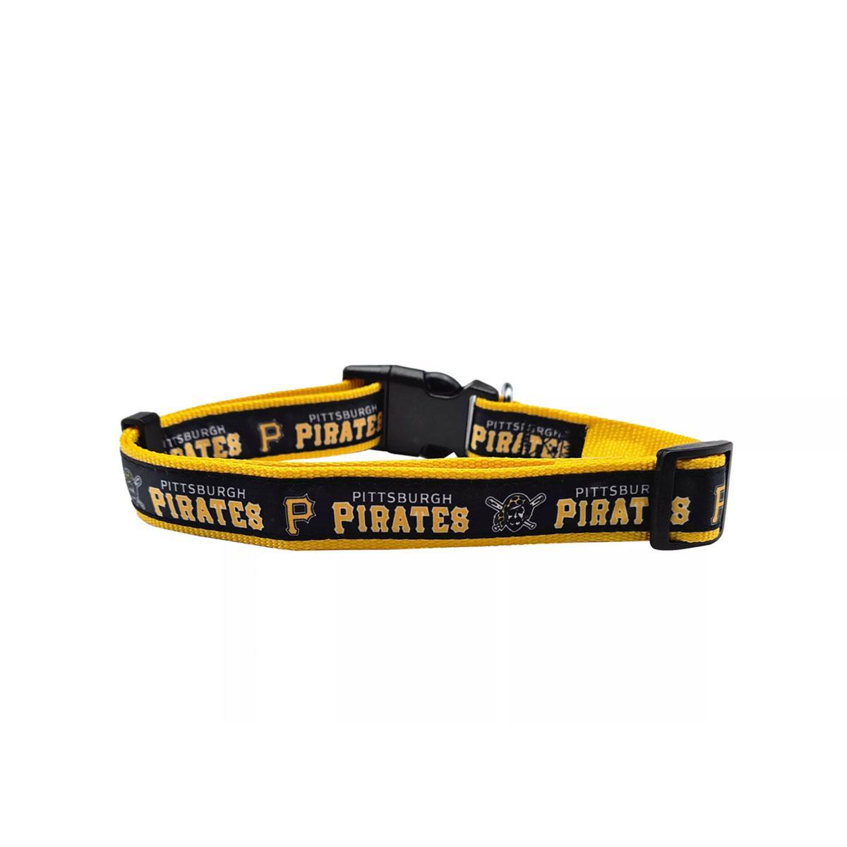 Pittsburgh Pirates Pets First Satin Collar