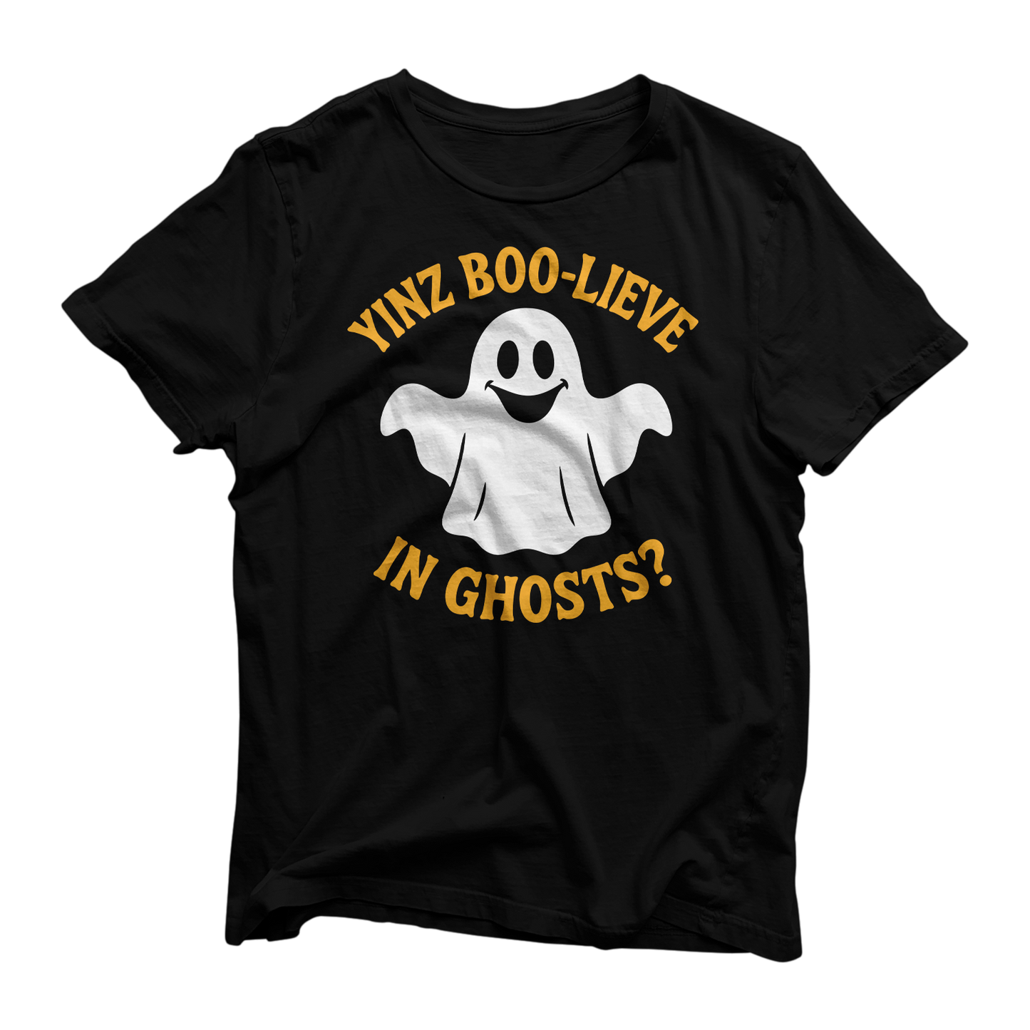 Yinz Boo-lieve in Ghosts Tee