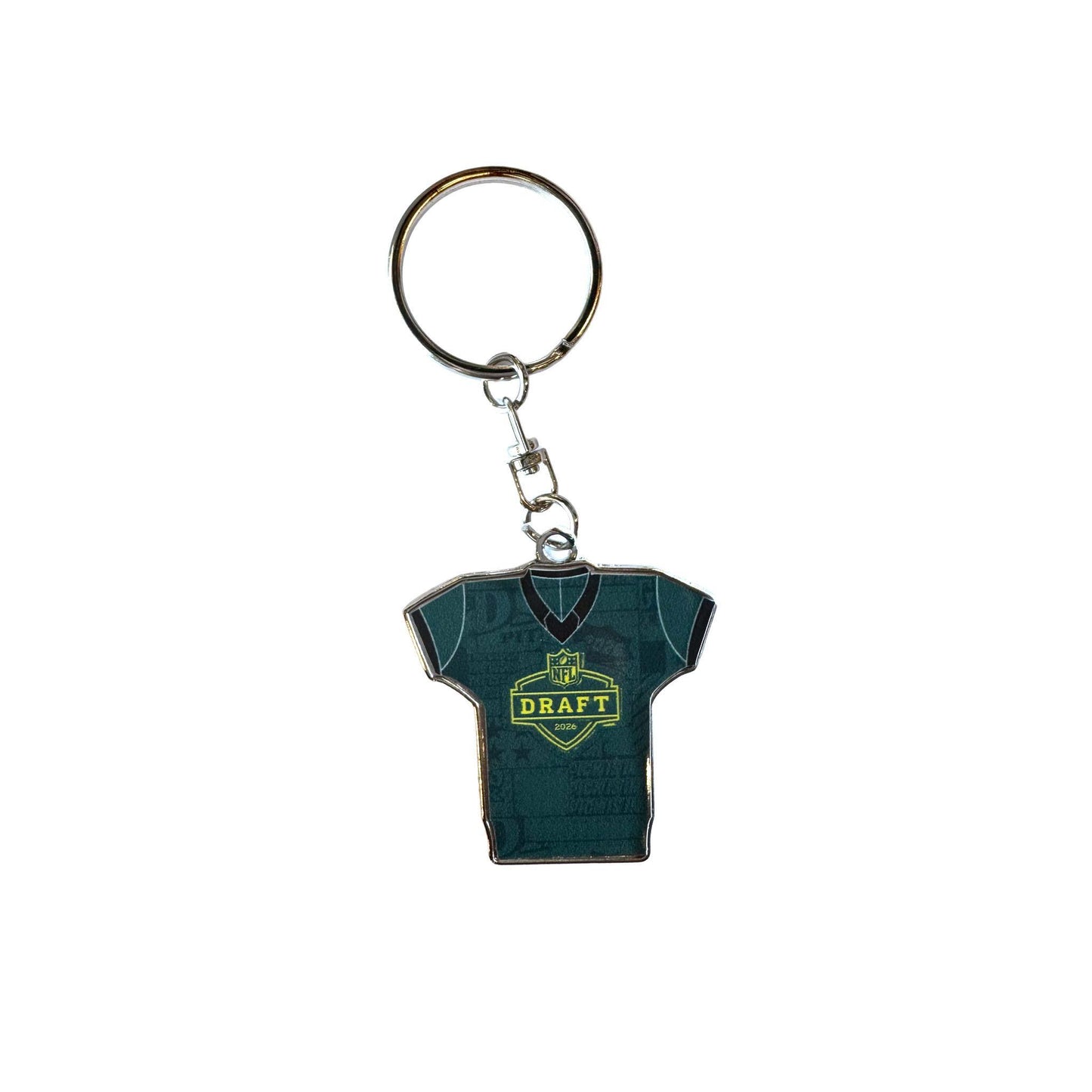 NFL Draft 2026 Double-Sided Jersey Keyring