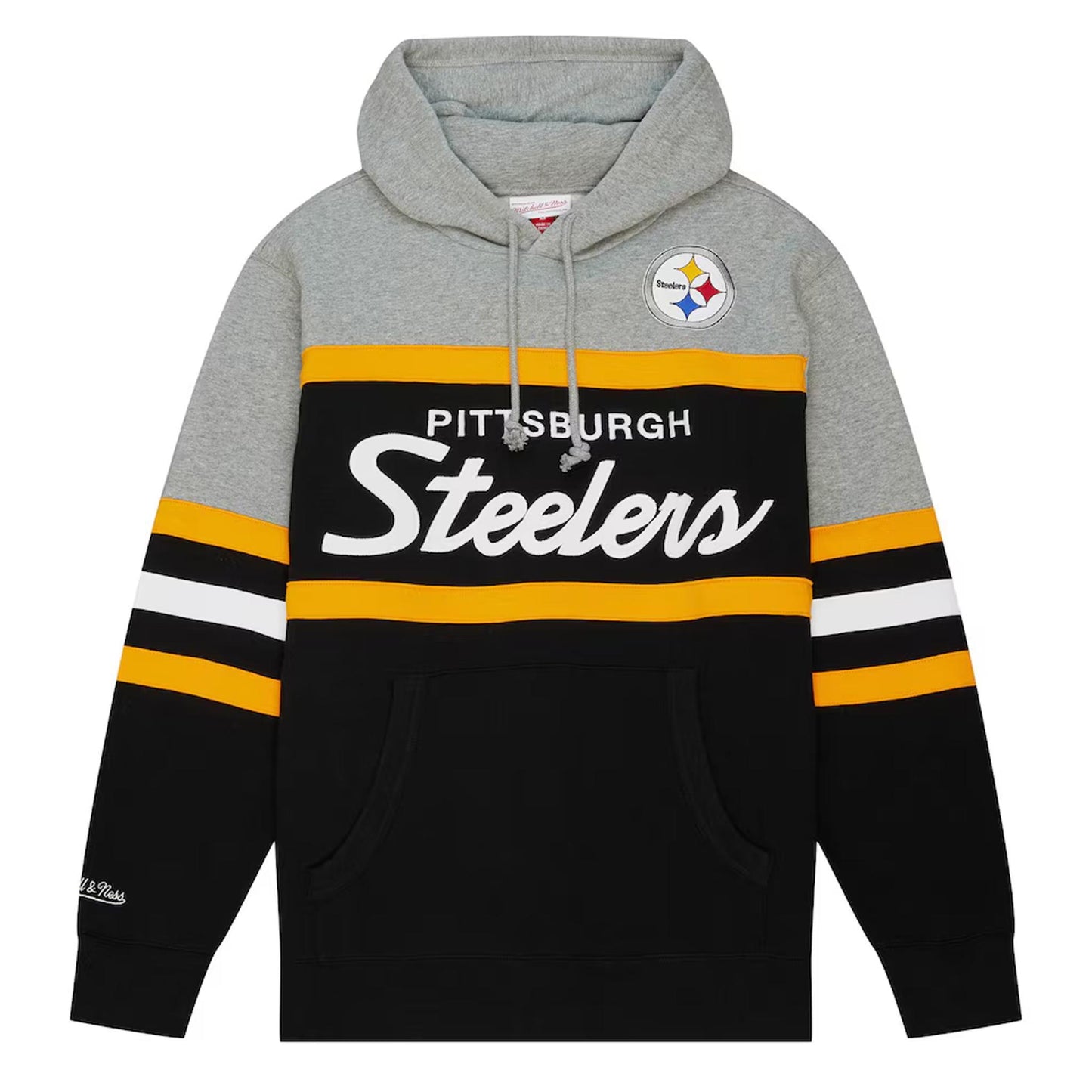 Pittsburgh Steelers Black Head Coach Pullover Hoodie