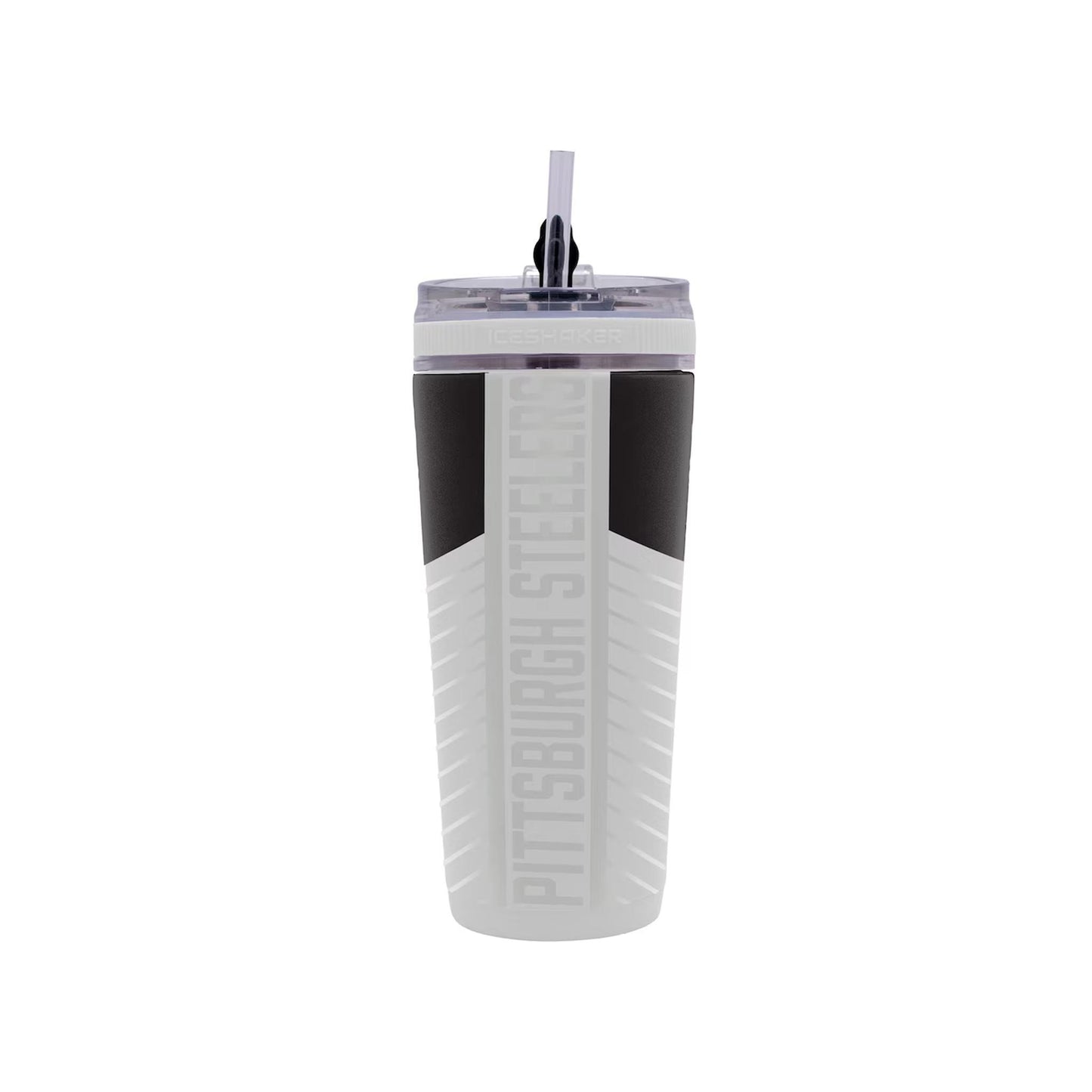 Pittsburgh Steelers 26oz. 4D Stainless Steel Ice Shaker Bottle