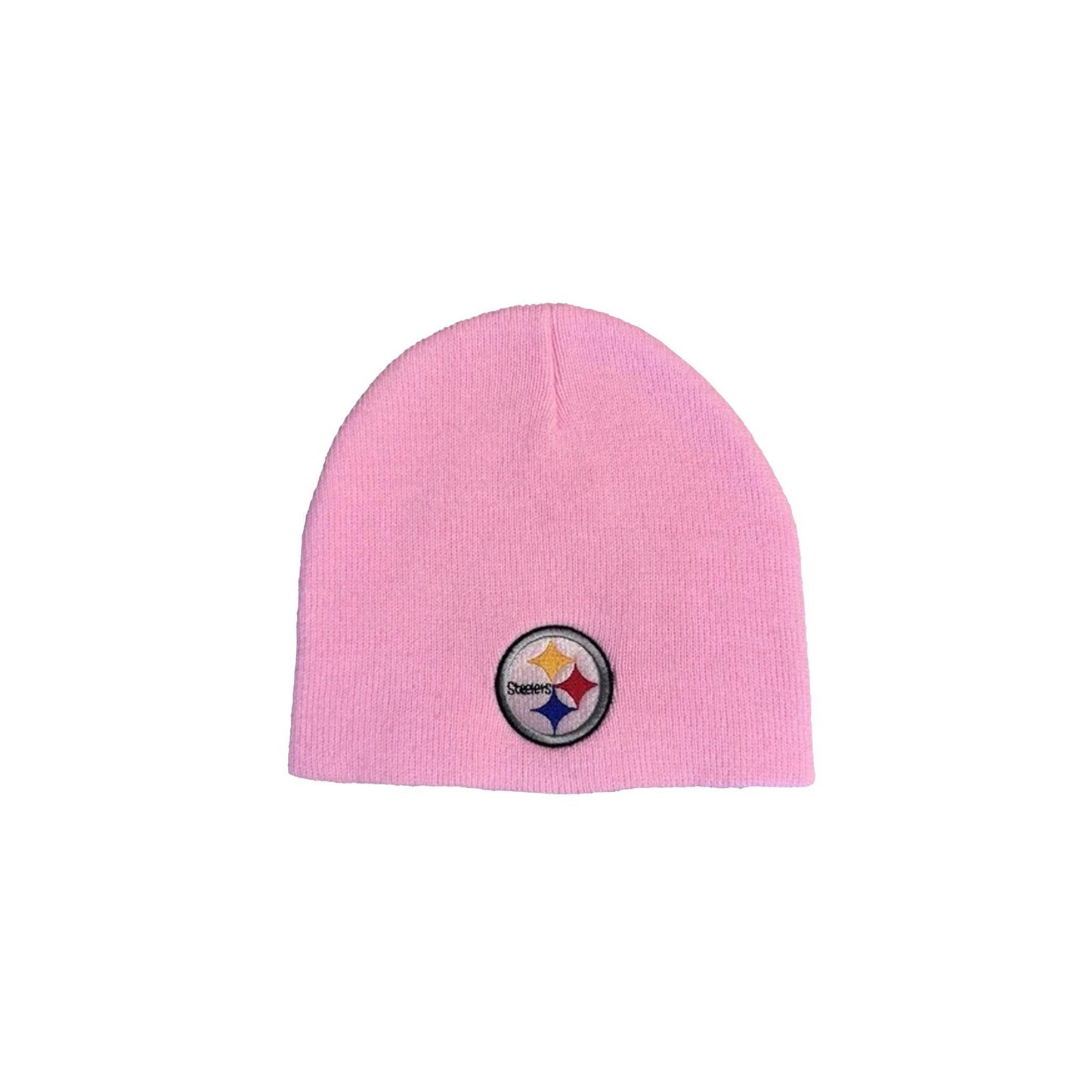 Pittsburgh Steelers Pink Women's Knit Beanie