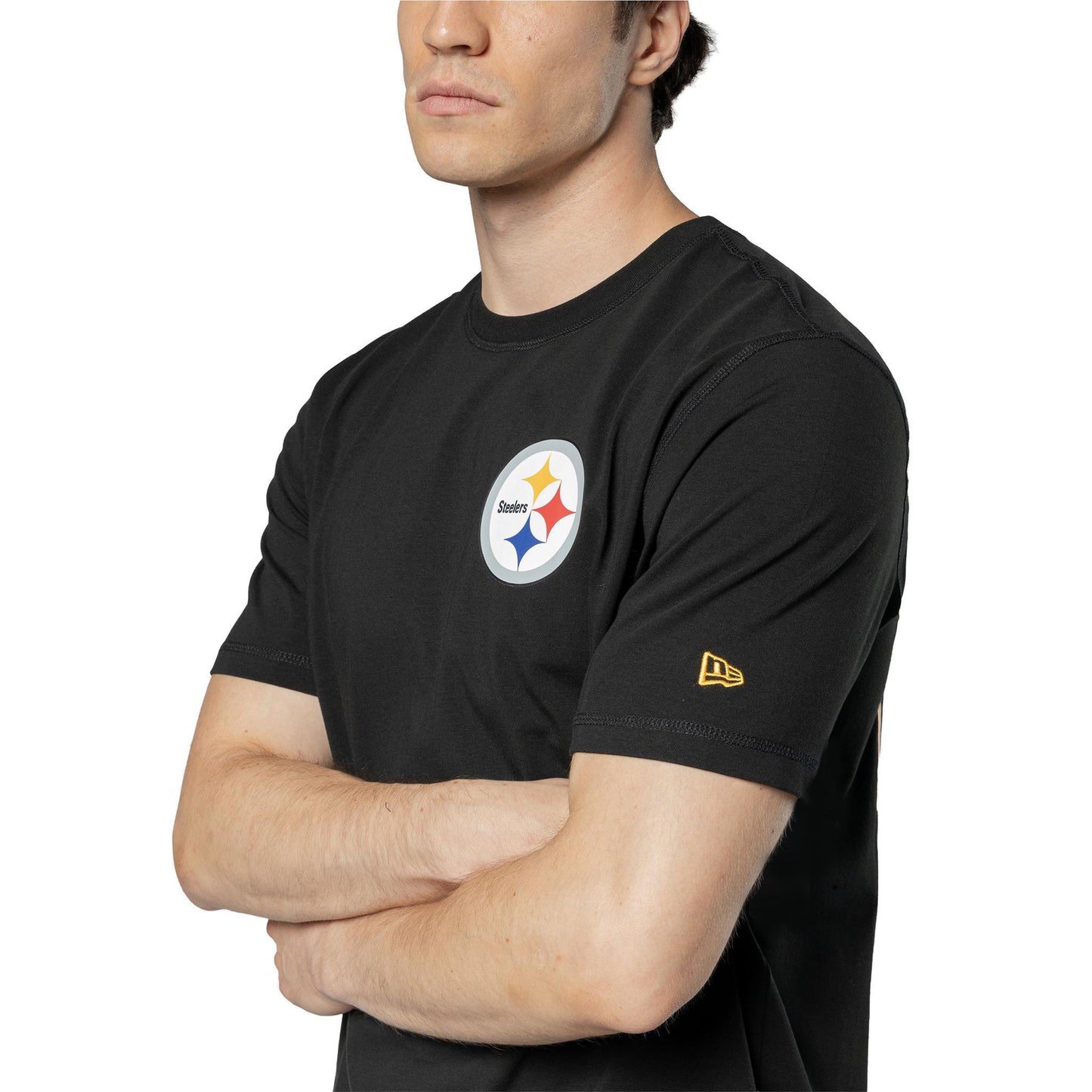 Pittsburgh Steelers Men's New Era Back Graphic Short Sleeve Tee